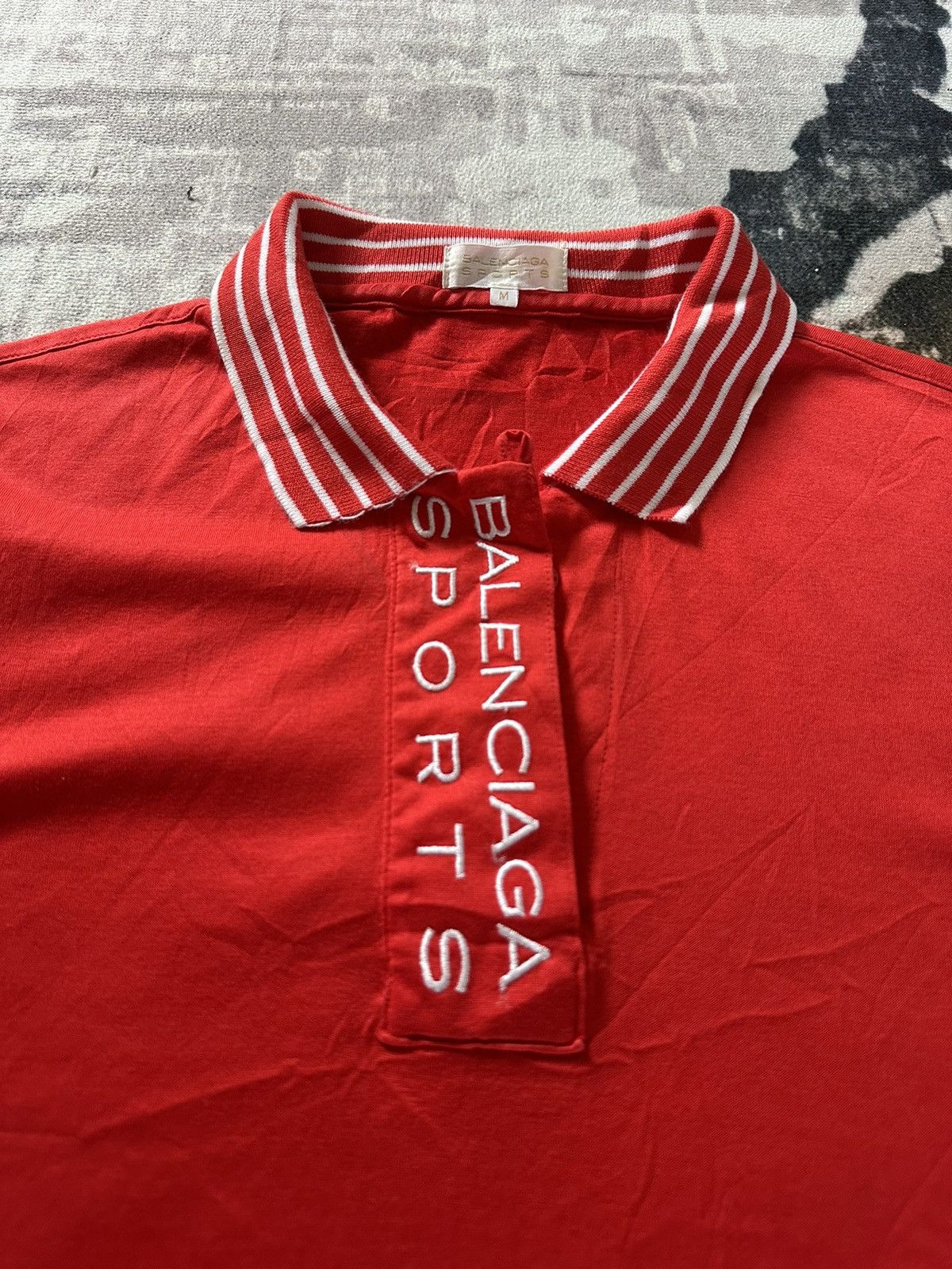 Balenciaga 1990’s Balenciaga Sport polo tee Size US M / EU 48-50 / 2 - 5 Thumbnail