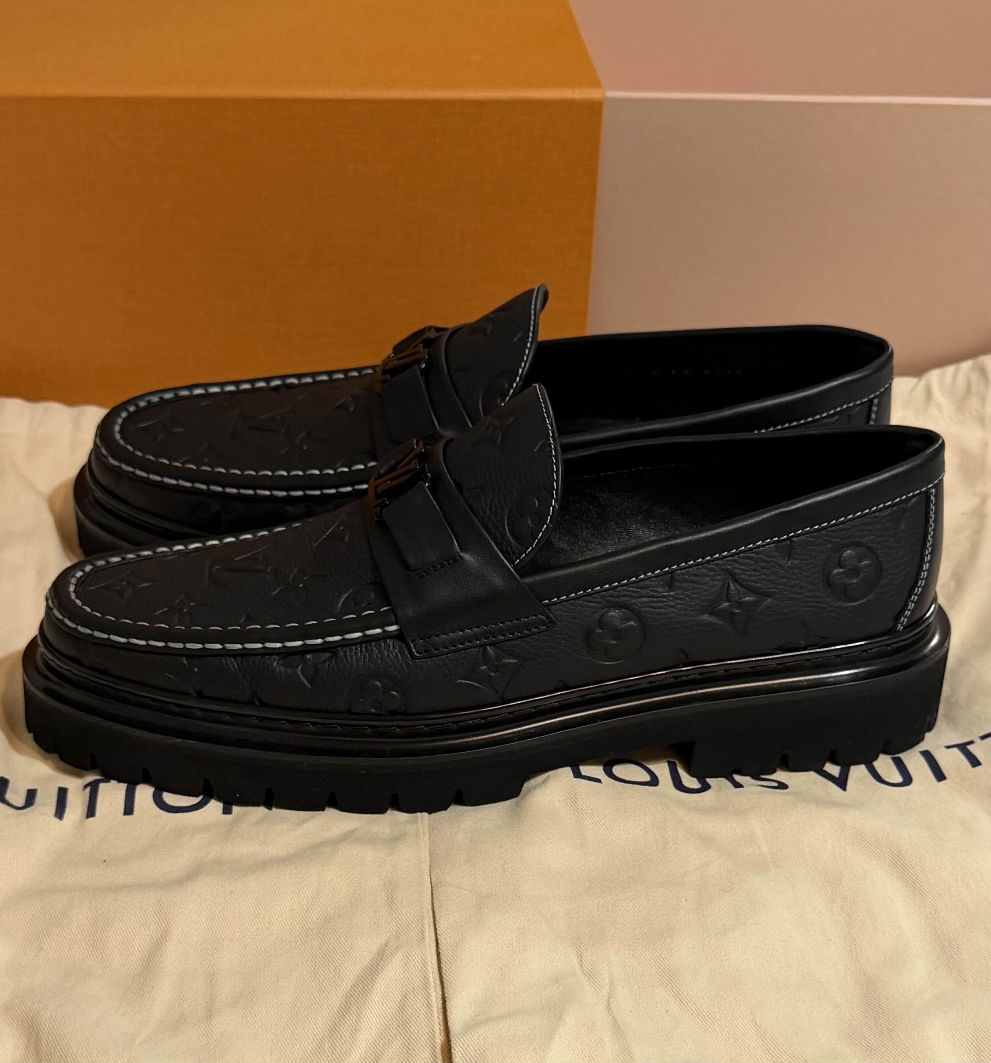 Louis Vuitton Louis Vuitton Major Loafer 1AIYA4 Size US 11 / EU 44 - 6 Thumbnail