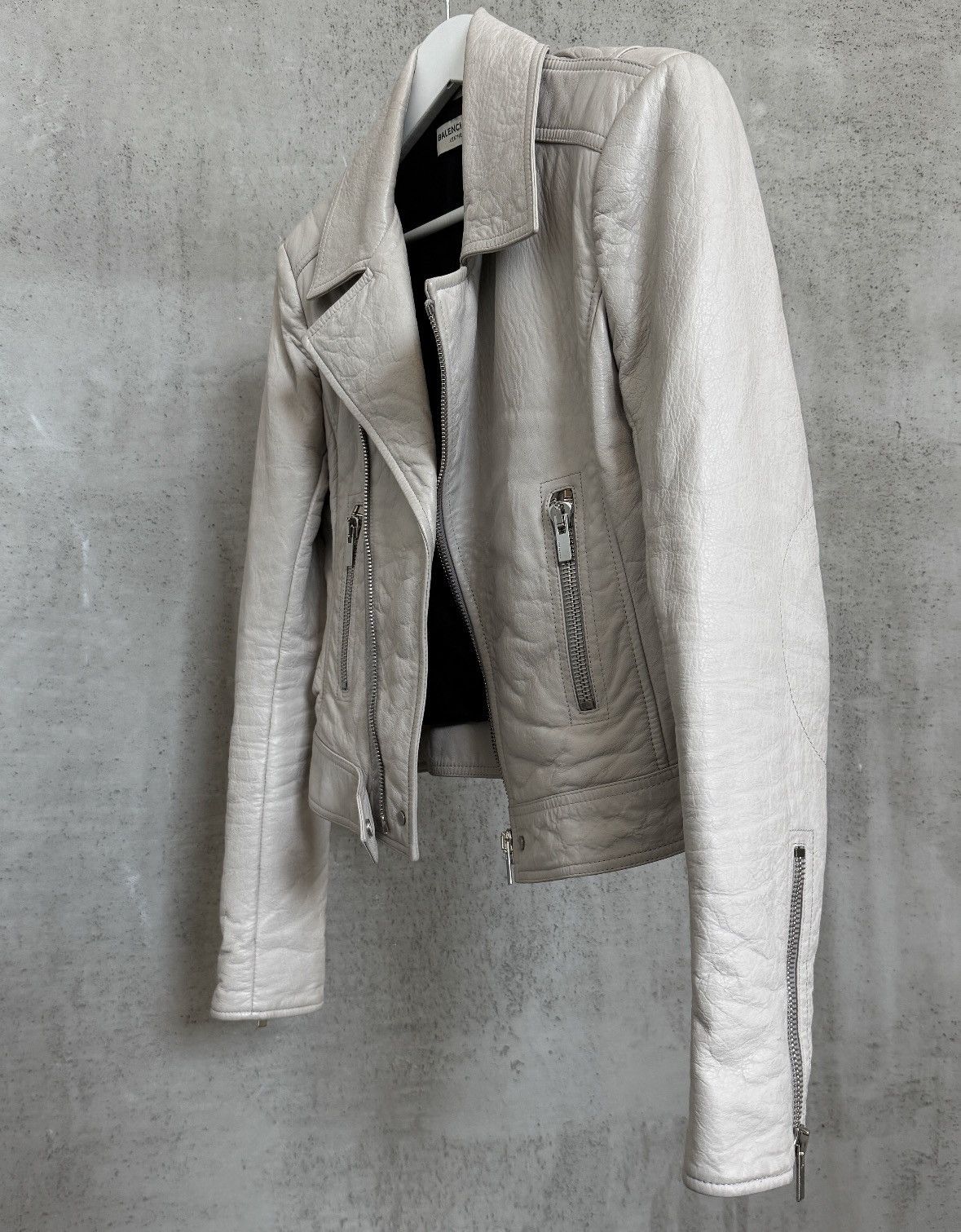 Balenciaga Balenciaga Classic Leather Biker Jacket AW13 Size S / US 4 / IT 40 - 2 Thumbnail
