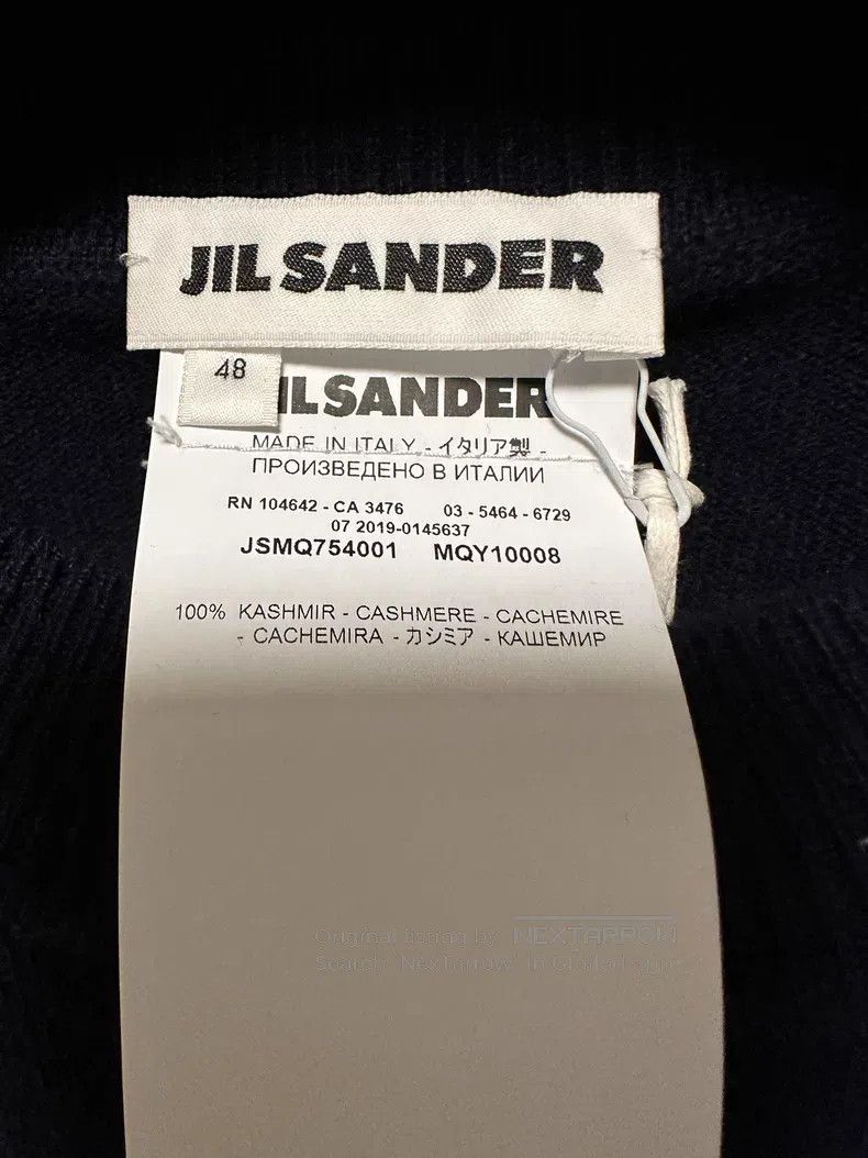 Other Jil Sander size 48 Classic navy blue cashmere sweater Size US M / EU 48-50 / 2 - 4 Thumbnail