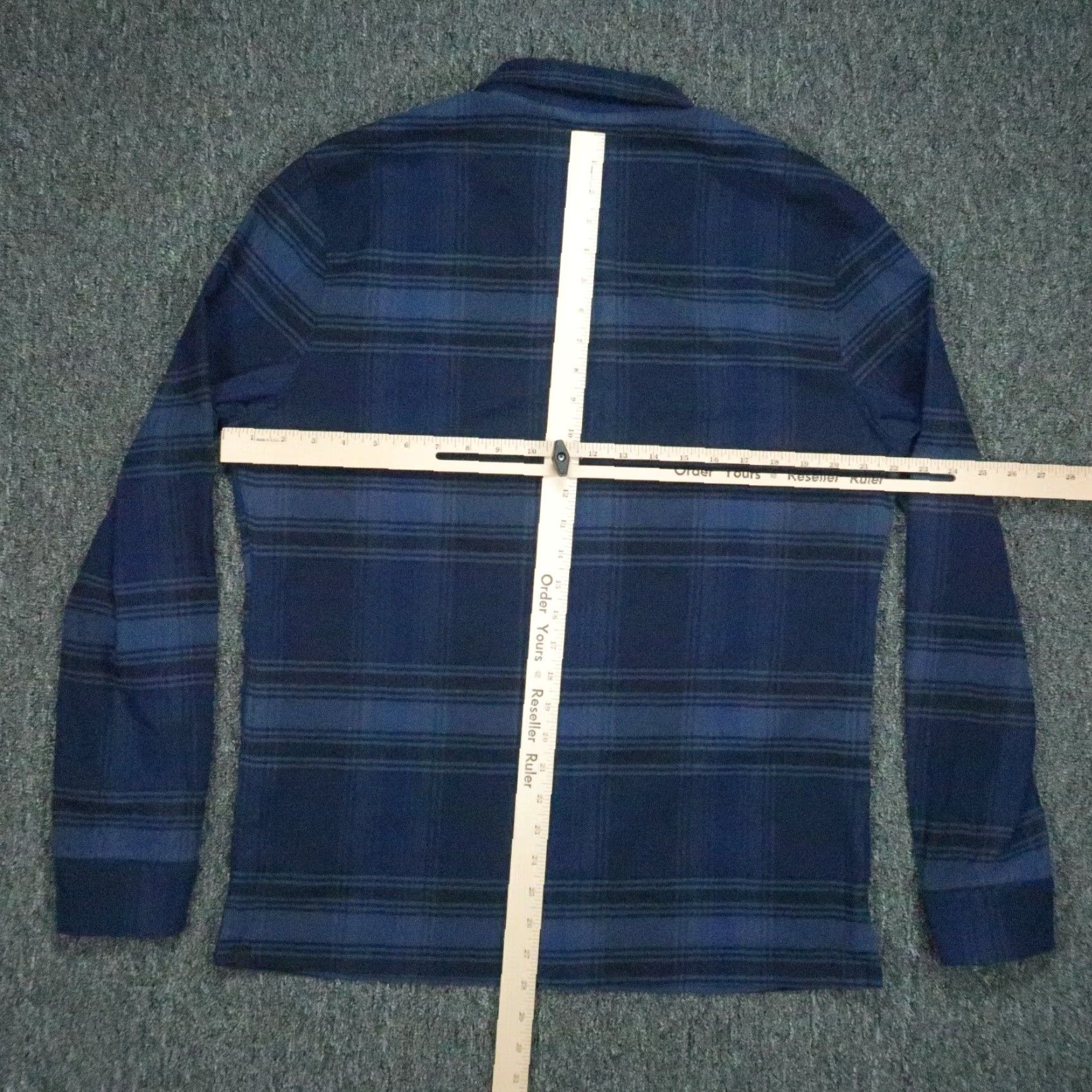 Lululemon Lululemon Shirt Mens Large Blue Plaid Flannel Long Sleeve Masons Peak Mens Size US L / EU 52-54 / 3 - 4 Thumbnail