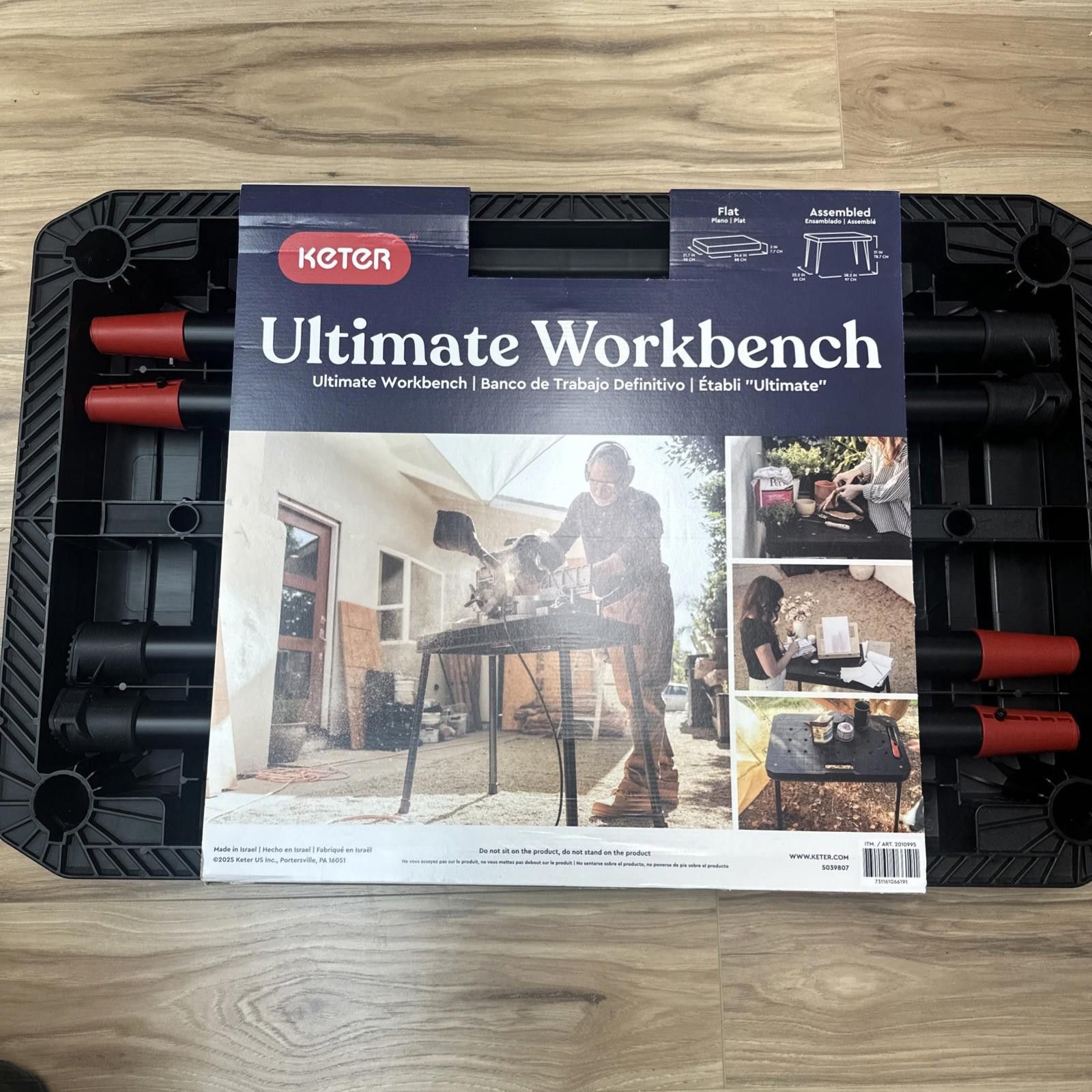 Other Keter Ultimate Workbench 38.2 In X 25.3 In X 31 In New Size ONE SIZE - 1 Thumbnail
