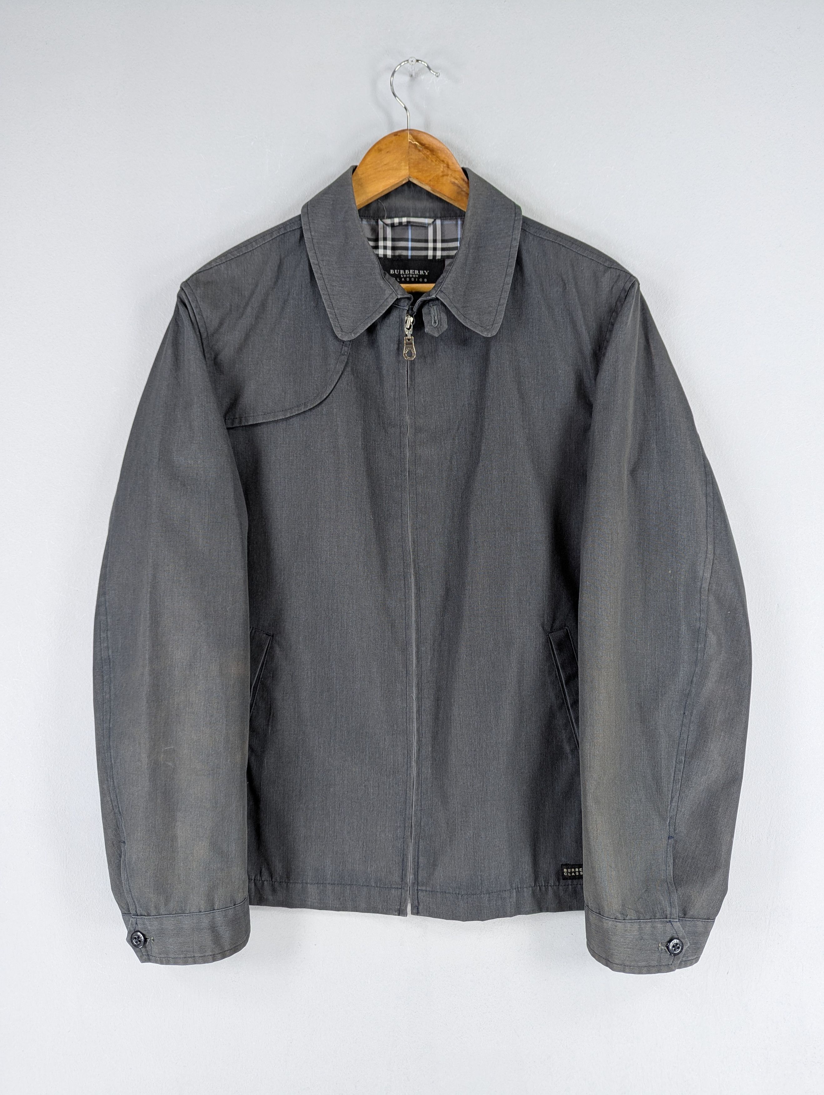 ジャケット・アウター old BURBERRY LONDON fade drizzler jacket VINTAGE BURBERRY LONDON NOVA CHECK CLASSIC REVERSIBLE BOMBER