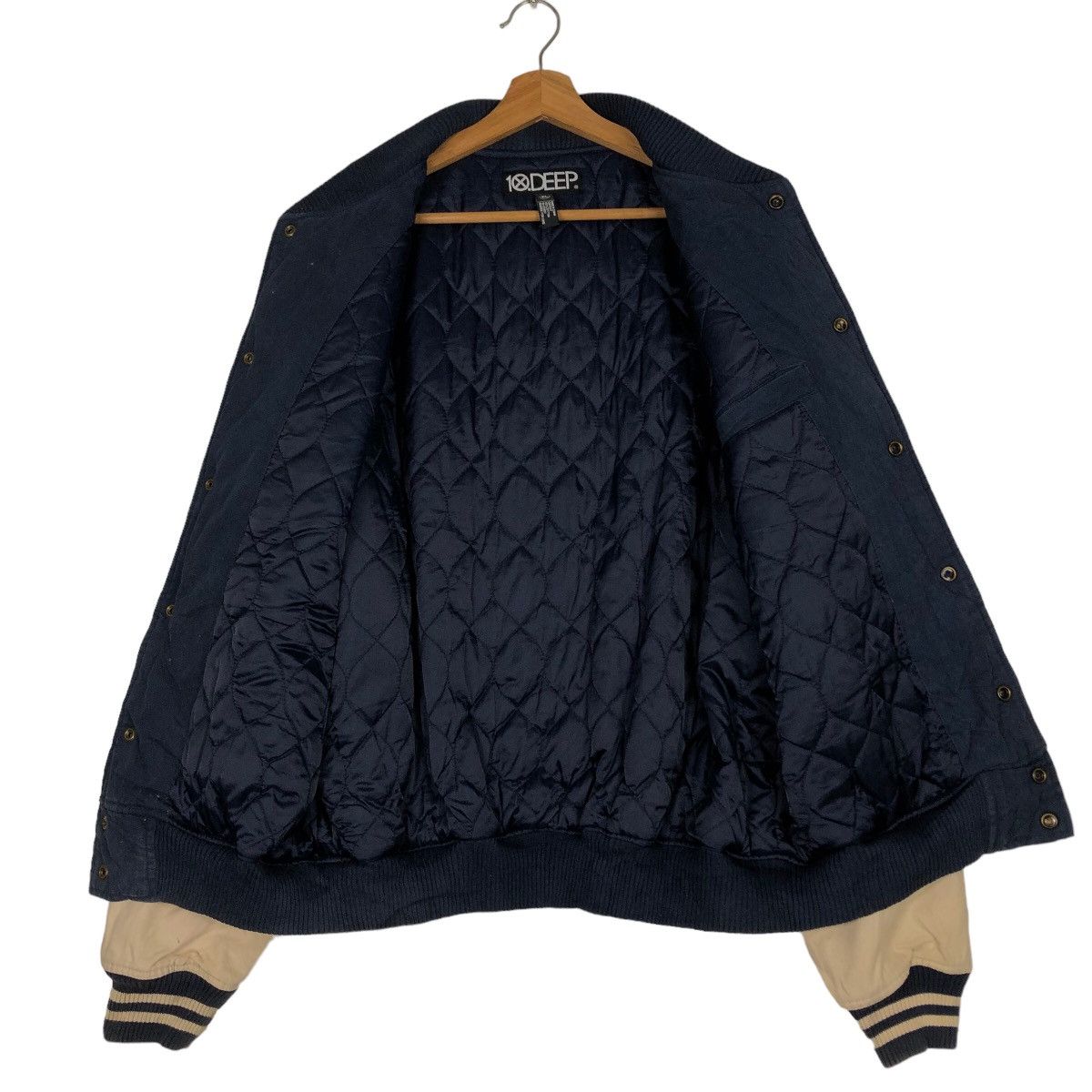 Japanese Brand 🔥Vtg Varsity Jacket 10Deep Japan Big Logo Spell Out Size US XL / EU 56 / 4 - 14 Thumbnail