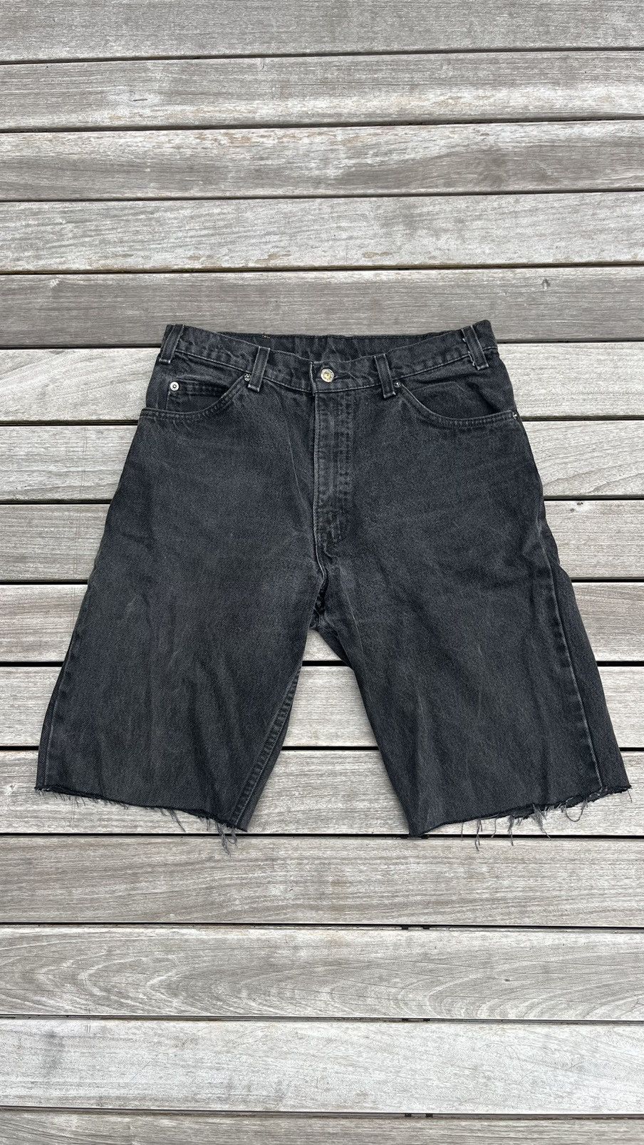 Levi's × Vintage Levi’s 550 denim shorts Size US 32 / EU 48 - 1 Thumbnail