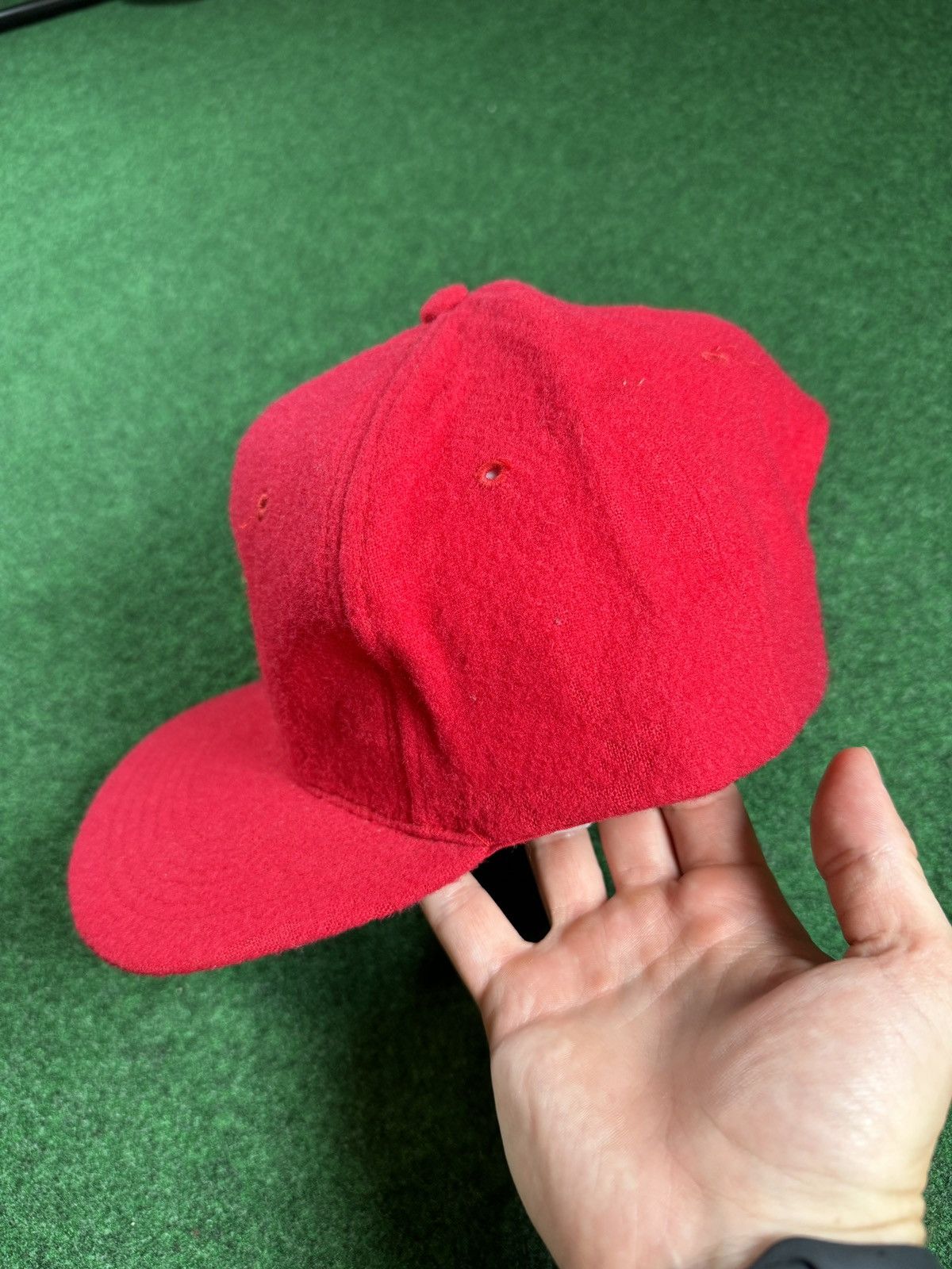 Vintage Vintage 90s Atlanta Hawks Wool OSFA NBA Snapback Hat Size ONE SIZE - 2 Thumbnail