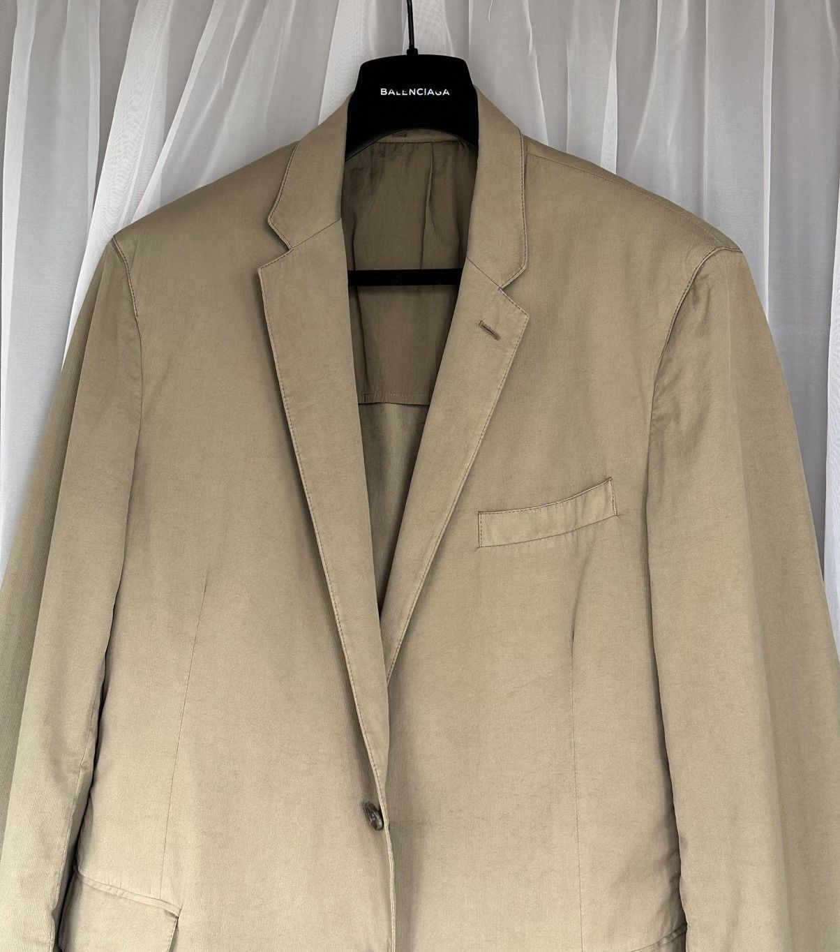 Prada PRADA $3300 FW2006 Padded Shoulders Cotton Jacket Blazer SLP Size US M / EU 48-50 / 2 - 1 Thumbnail