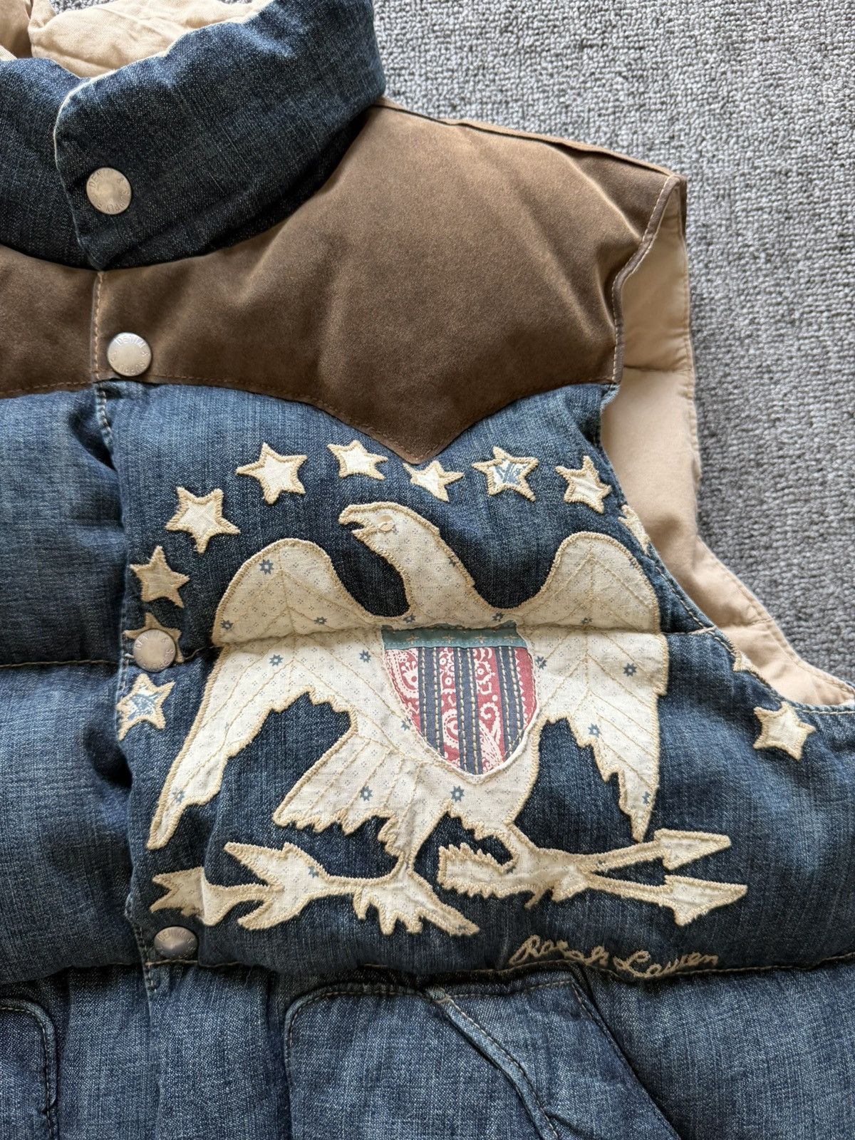 Polo Ralph Lauren Ralph Laurent denim supply puffer Size US M / EU 48-50 / 2 - 3 Thumbnail