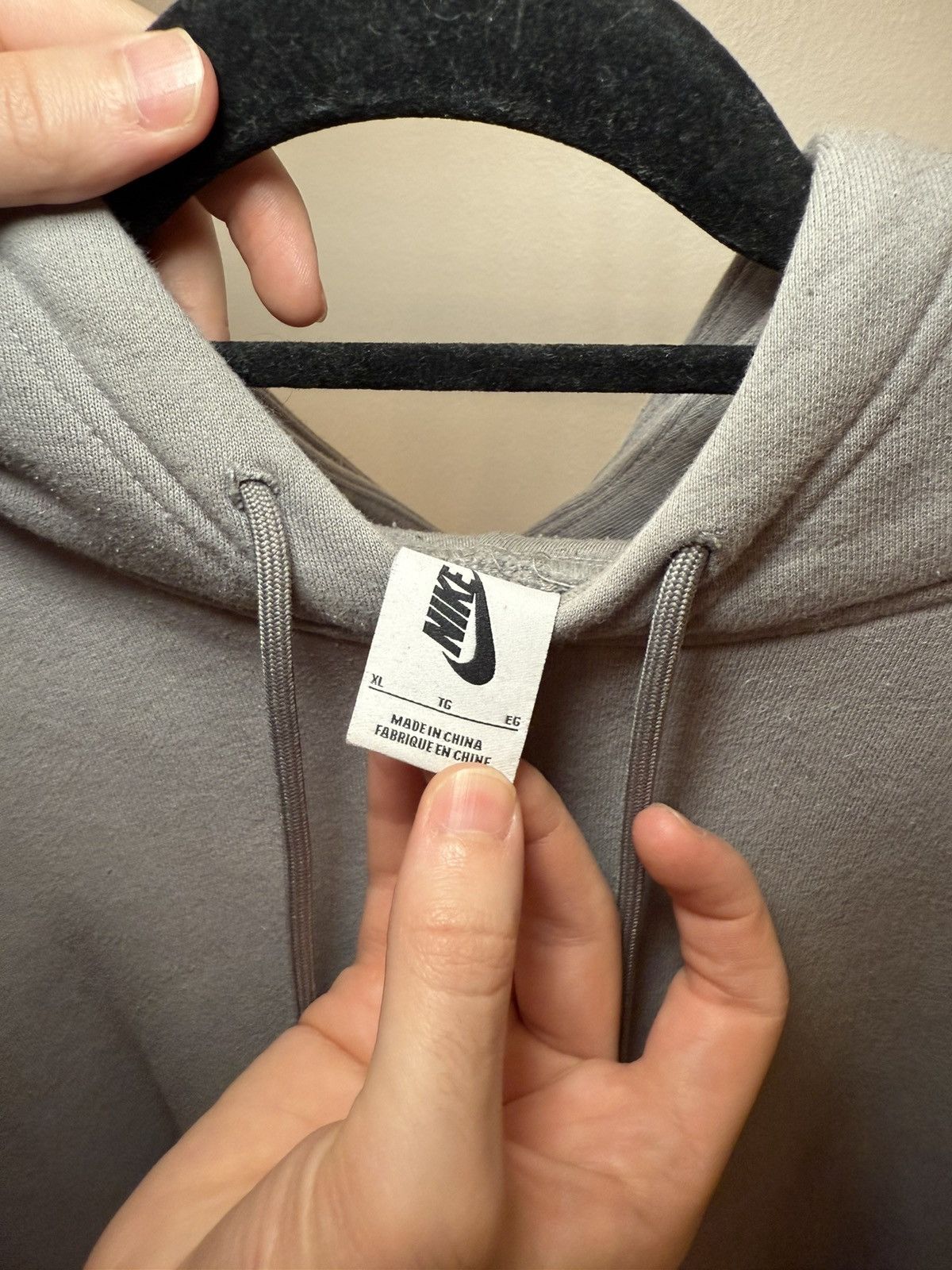 Fear of God × Nike Center swoosh Nike X Fear of God hoodie Size US XL / EU 56 / 4 - 4 Thumbnail