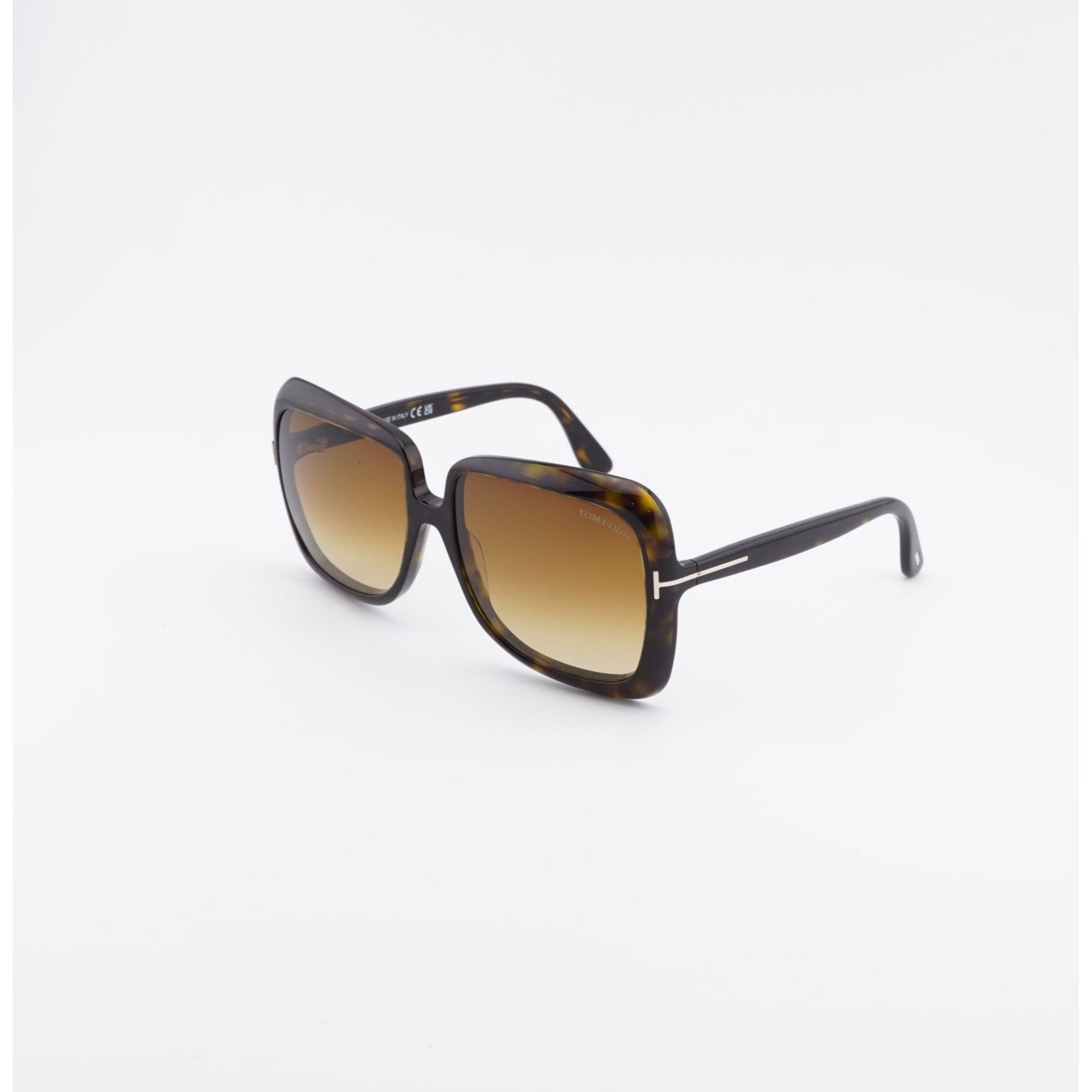 Tom Ford Tom Ford Lorelai FT1156 52E Sunglasses Havana Butterfly Fram Size ONE SIZE - 2 Thumbnail