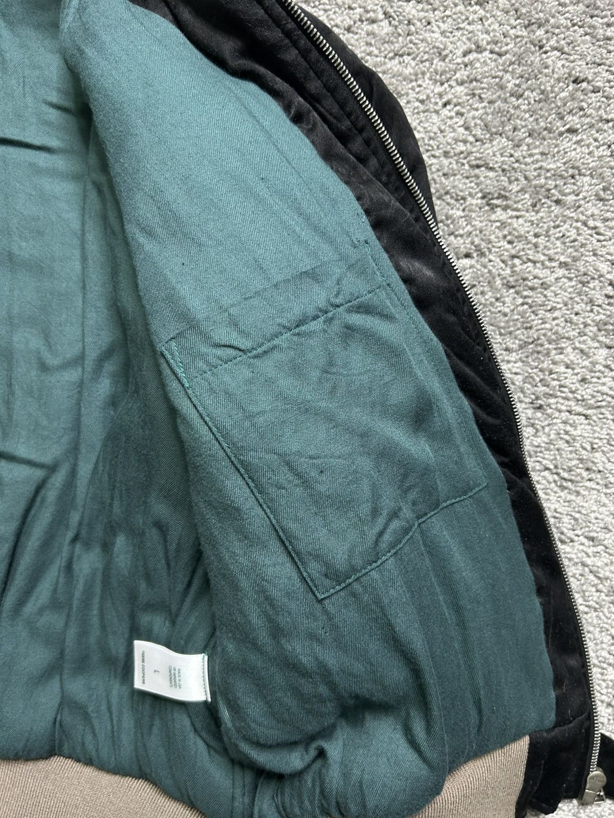 Reese Cooper Reese Cooper RCI Padded Satin Bomber Jacket Made in USA Size US L / EU 52-54 / 3 - 6 Thumbnail
