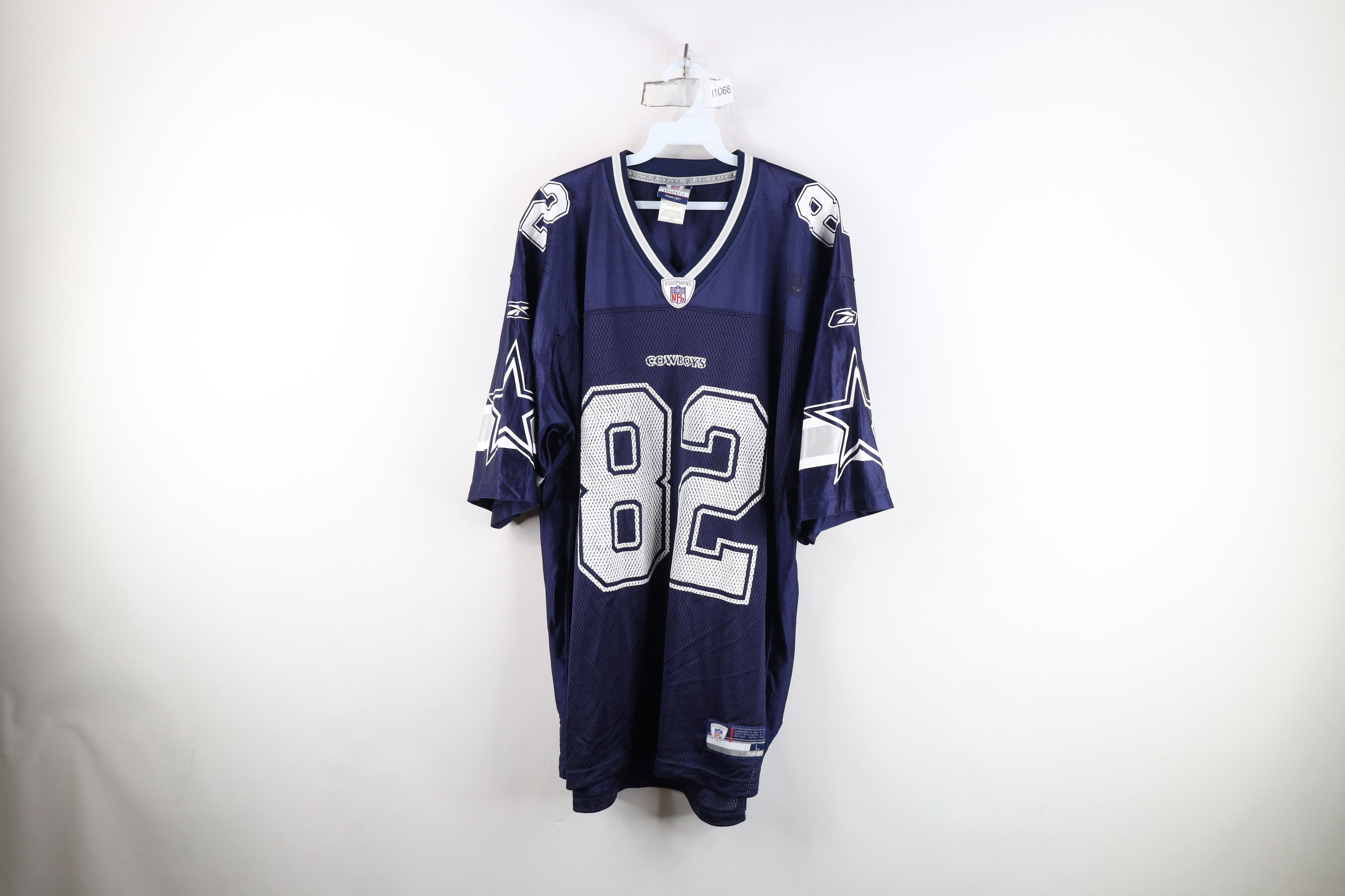 Reebok Vintage Reebok Dallas Cowboys Football Jersey Blue #82 Size US L / EU 52-54 / 3 - 1 Thumbnail