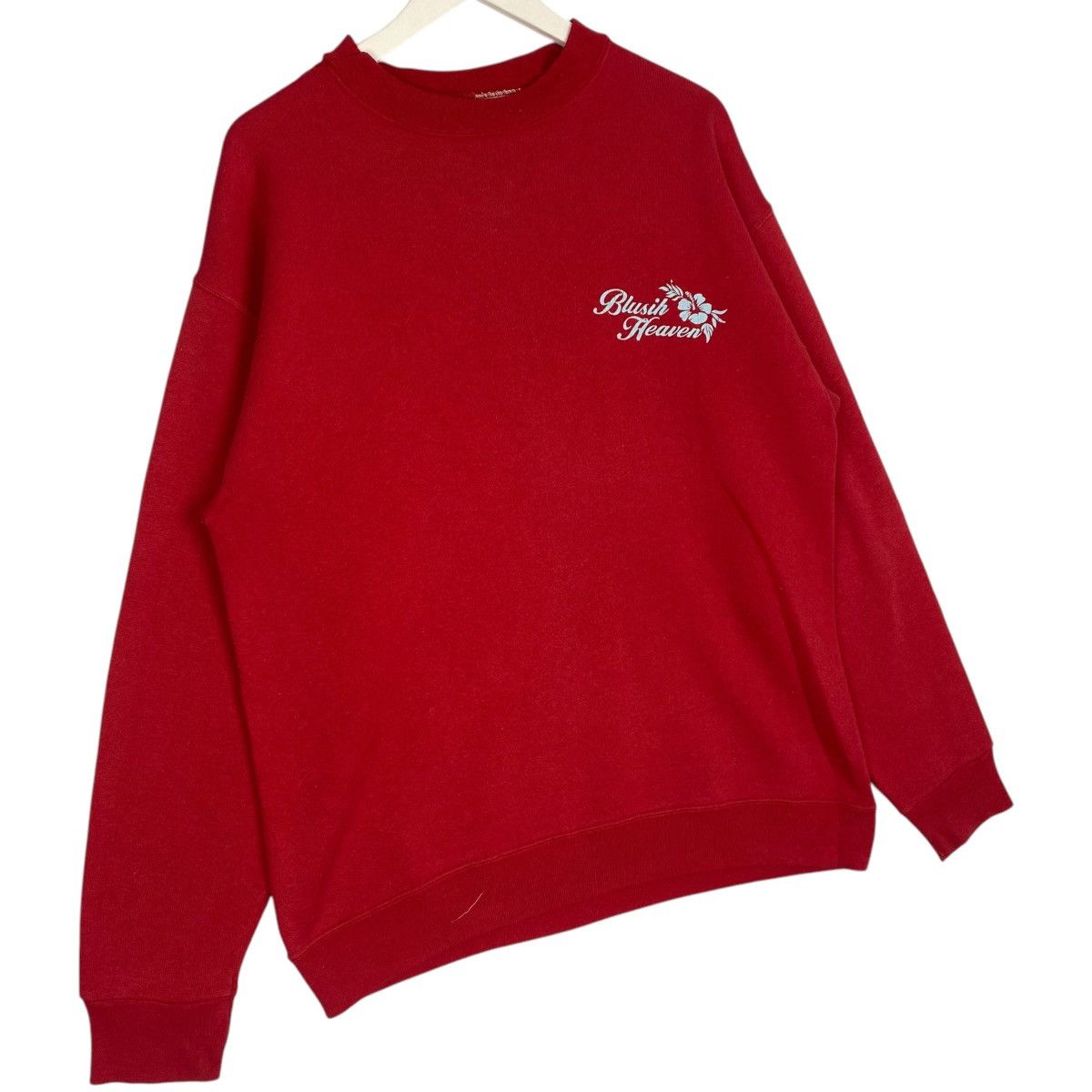 Vintage Vintage Blusih Heaven Hawaii Surf Sweatshirt Red Size M Size US M / EU 48-50 / 2 - 3 Thumbnail