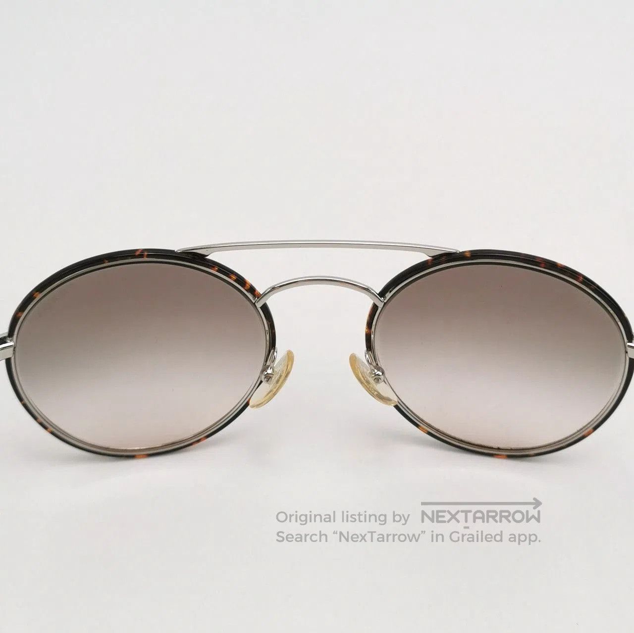 Prada Prada Stylish Full Frame Logo Sunglasses. Size ONE SIZE - 5 Thumbnail
