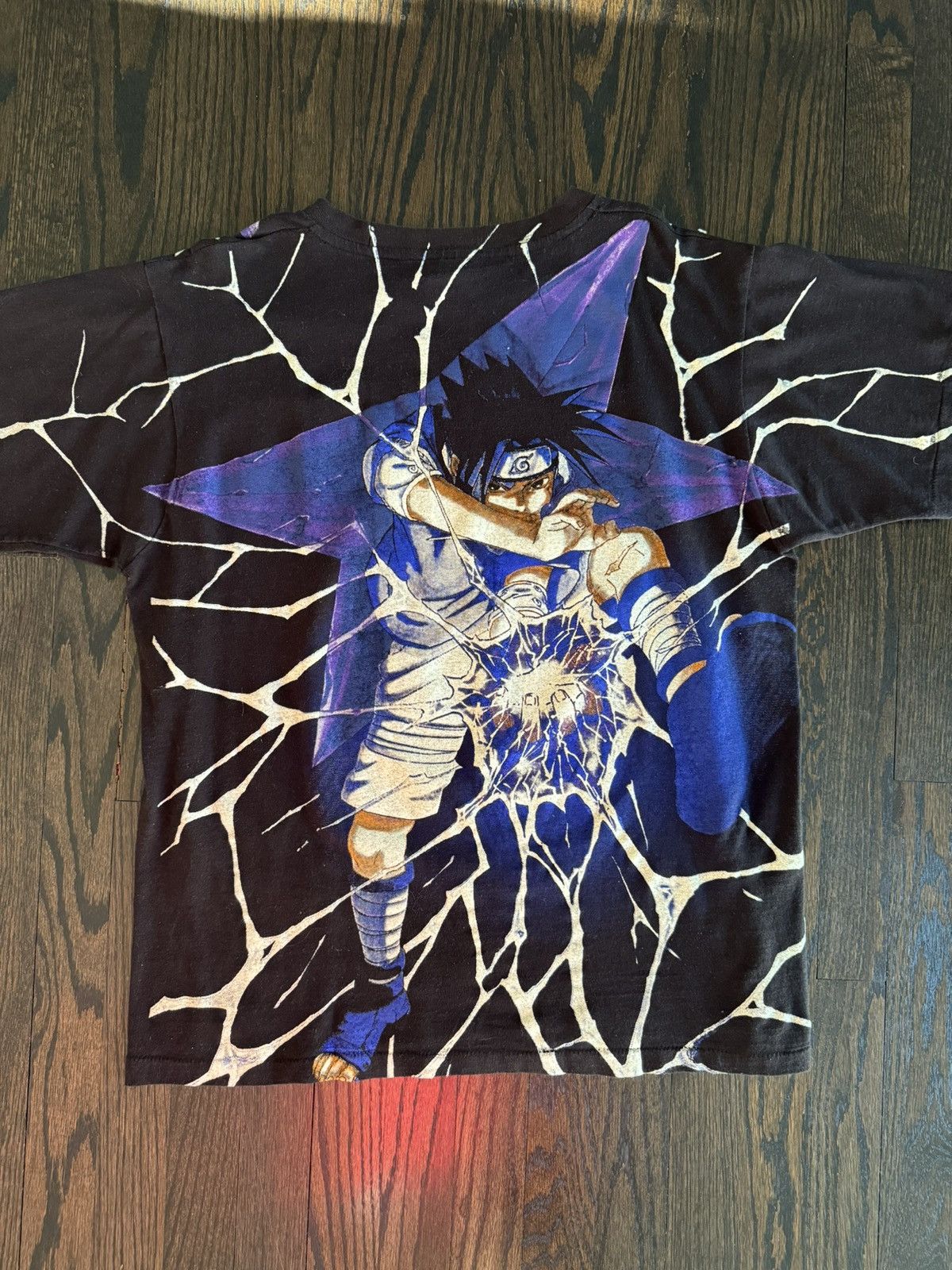 Anime Naruto “Sasuke” Modern Bootleg Wild Oats AOP Tee Size US L / EU 52-54 / 3 - 2 Thumbnail