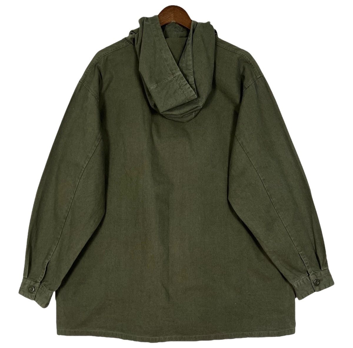 Japanese Brand Vintage KARMA Rip Off USN Anorak Smock Military Jacket Size US XXL / EU 58 / 5 - 4 Thumbnail