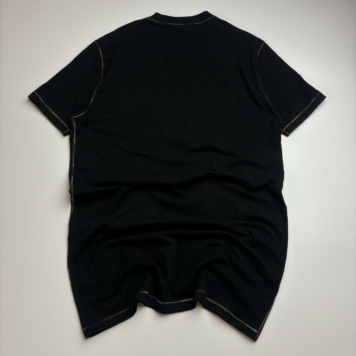 Lanvin Greetings from Lanvin logo black T-shirt Size US XXL / EU 58 / 5 - 2 Thumbnail
