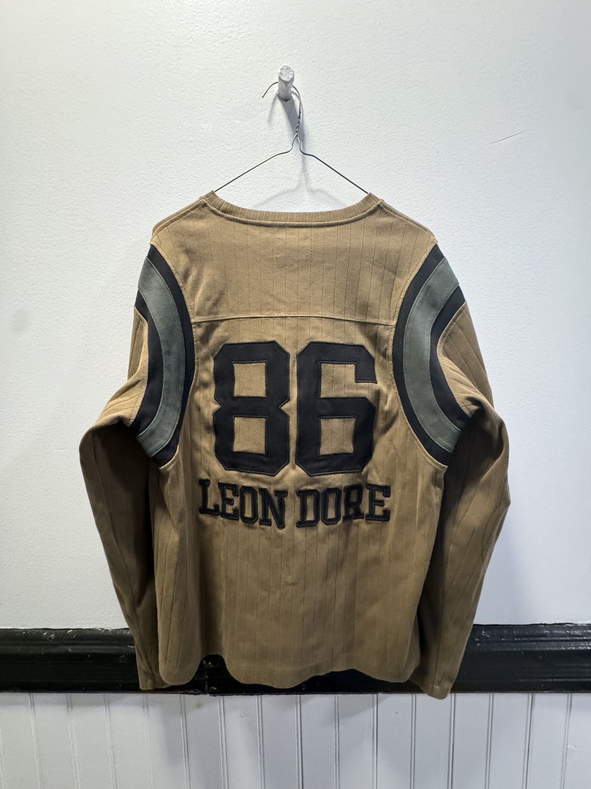 Aime Leon Dore AW24 AIME LEON DORE KHAKI FOOTBALL PRACTICE JERSEY SMALL ALD Size US S / EU 44-46 / 1 - 6 Thumbnail