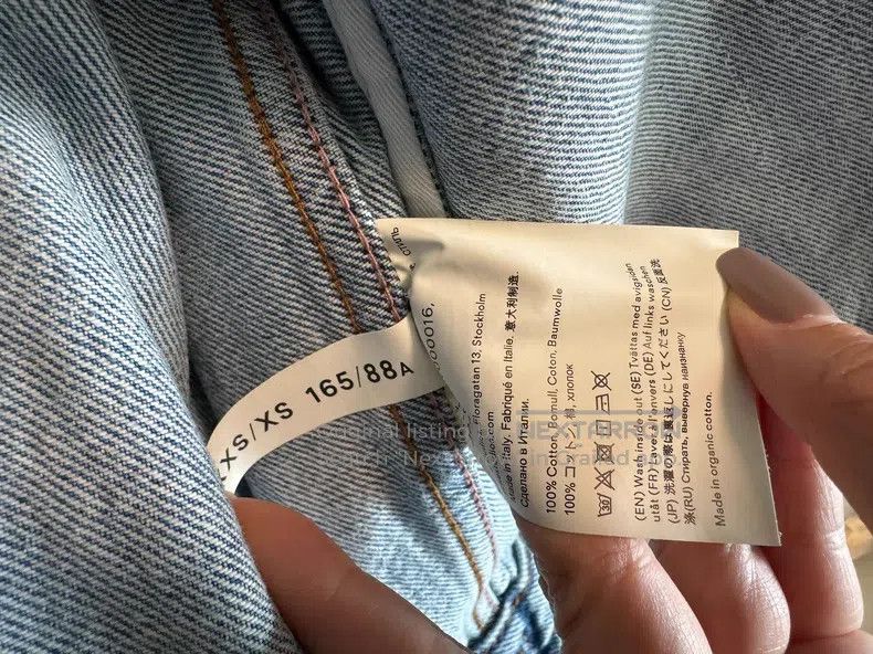 Acne Studios Acne Studios Oversized Denim Jacket Size XS / US 0-2 / IT 36-38 - 4 Thumbnail