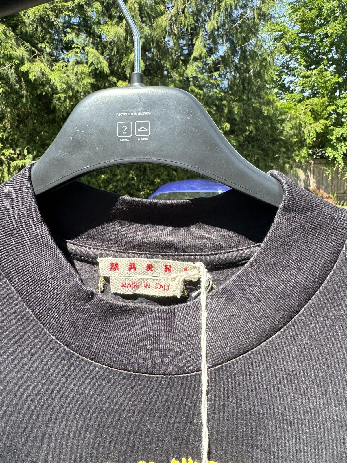 Marni Marni Organic Cotton Jersey Style T-Shirt Size US M / EU 48-50 / 2 - 6 Thumbnail