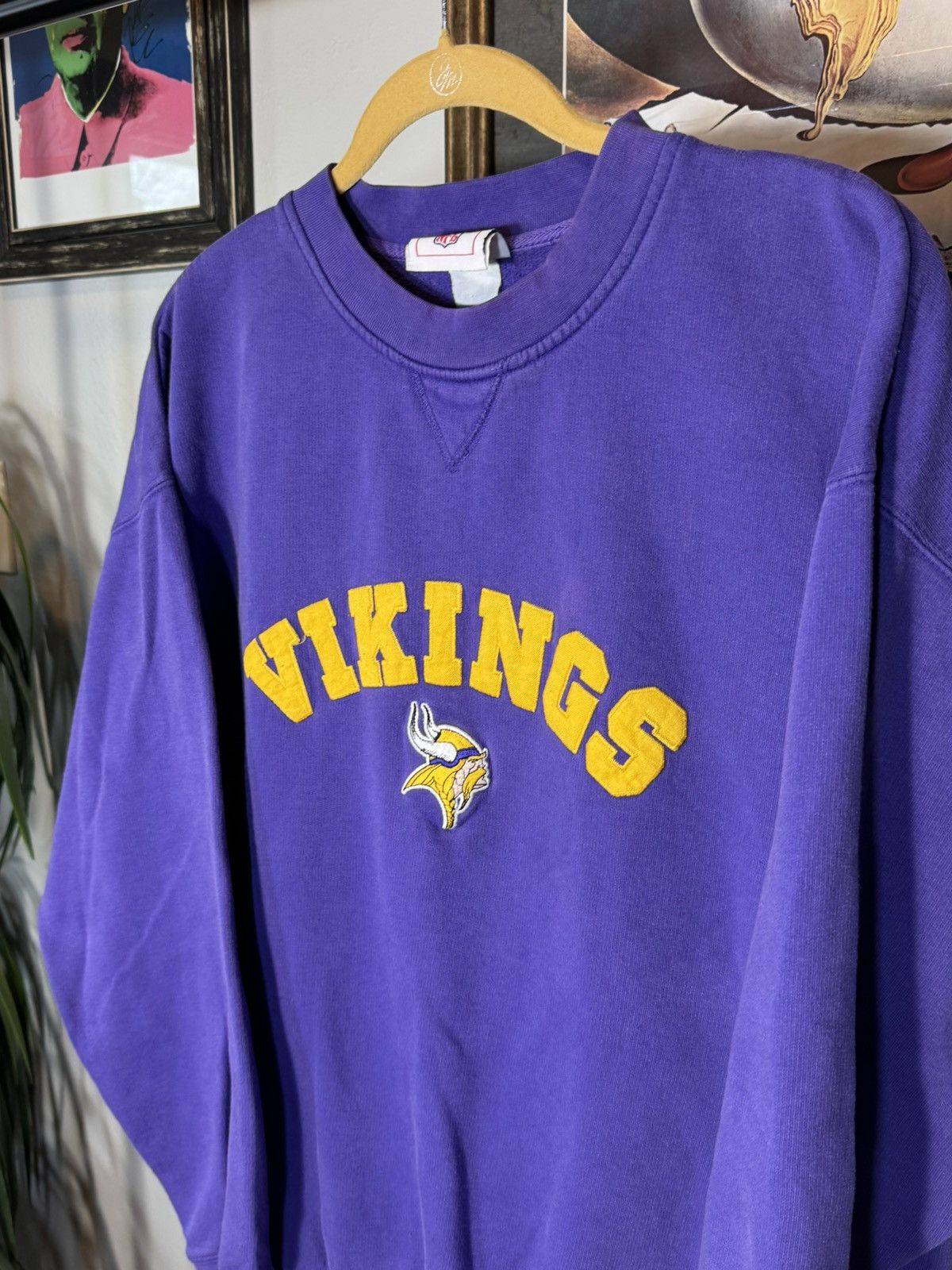 NFL Vintage Minnesota Vikings Sweatshirt Size US XXL / EU 58 / 5 - 3 Thumbnail
