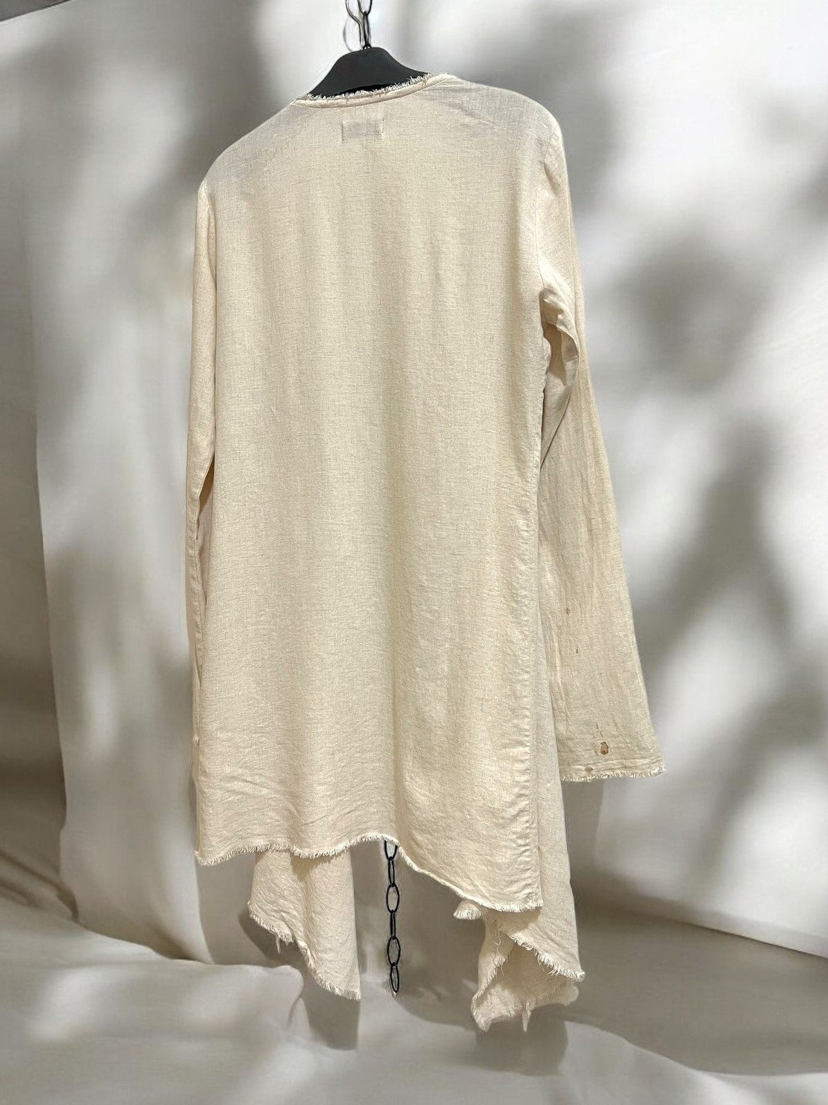 If Six Was Nine Vintage GOA long cardigan linen Size US M / EU 48-50 / 2 - 2 Thumbnail