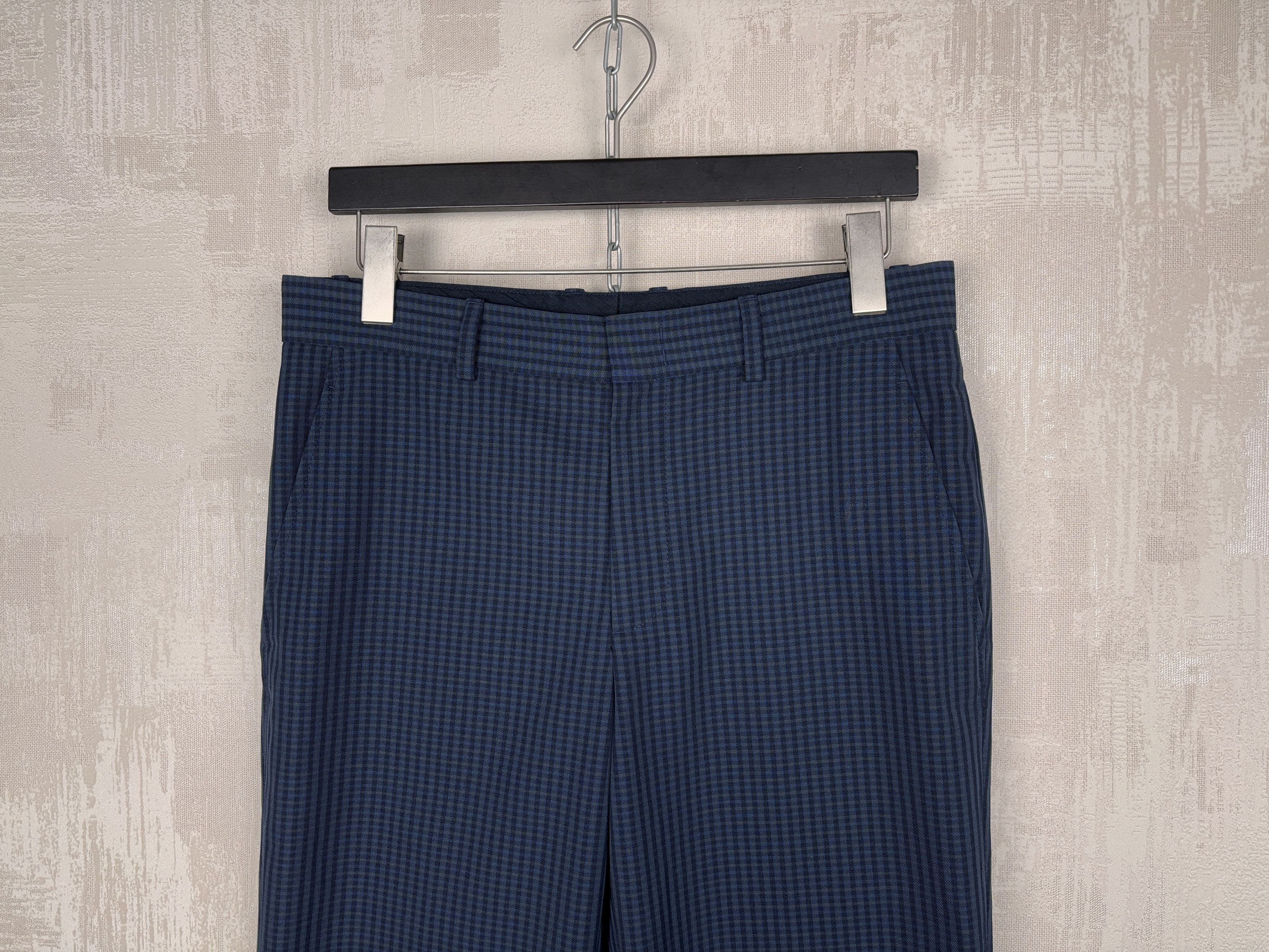 Cos COS Chino Check Pants Wool Blend Size US 32 / EU 48 - 3 Thumbnail