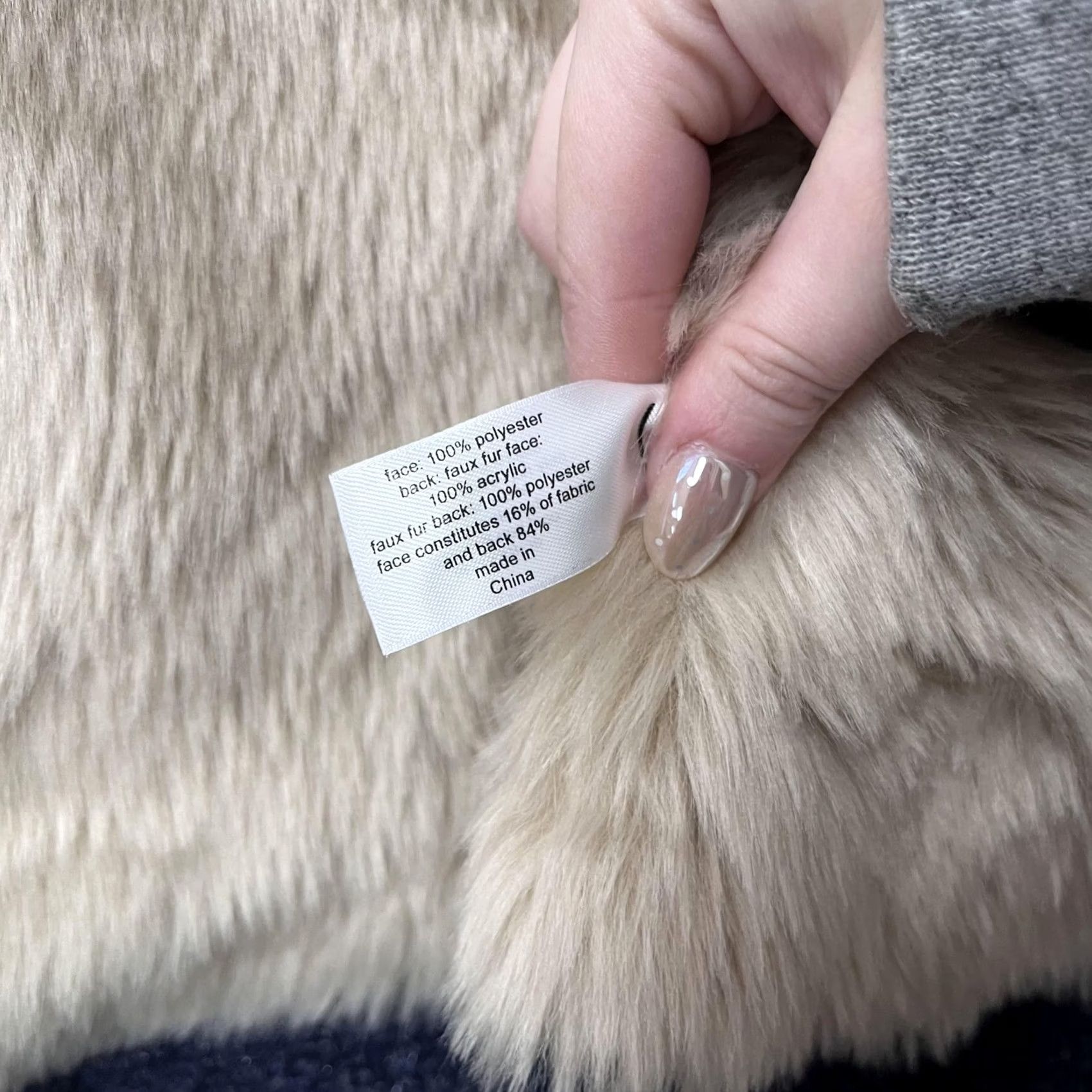 Vintage VINTAGE Lane Bryant Vest Womens 18/20 Beige Faux Suede Faux Fur Shearling Open Front Size XXL / US 16-18 / IT 52-54 - 5 Thumbnail