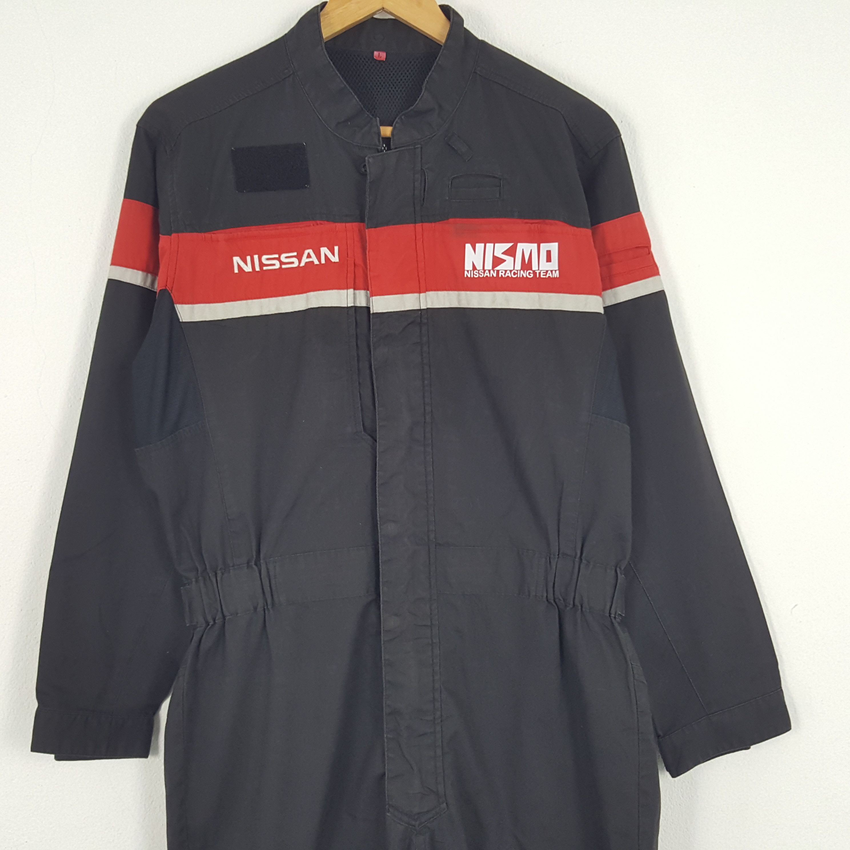 Vintage Nismo Nissan Japanese Racing Team Coverall Jacket