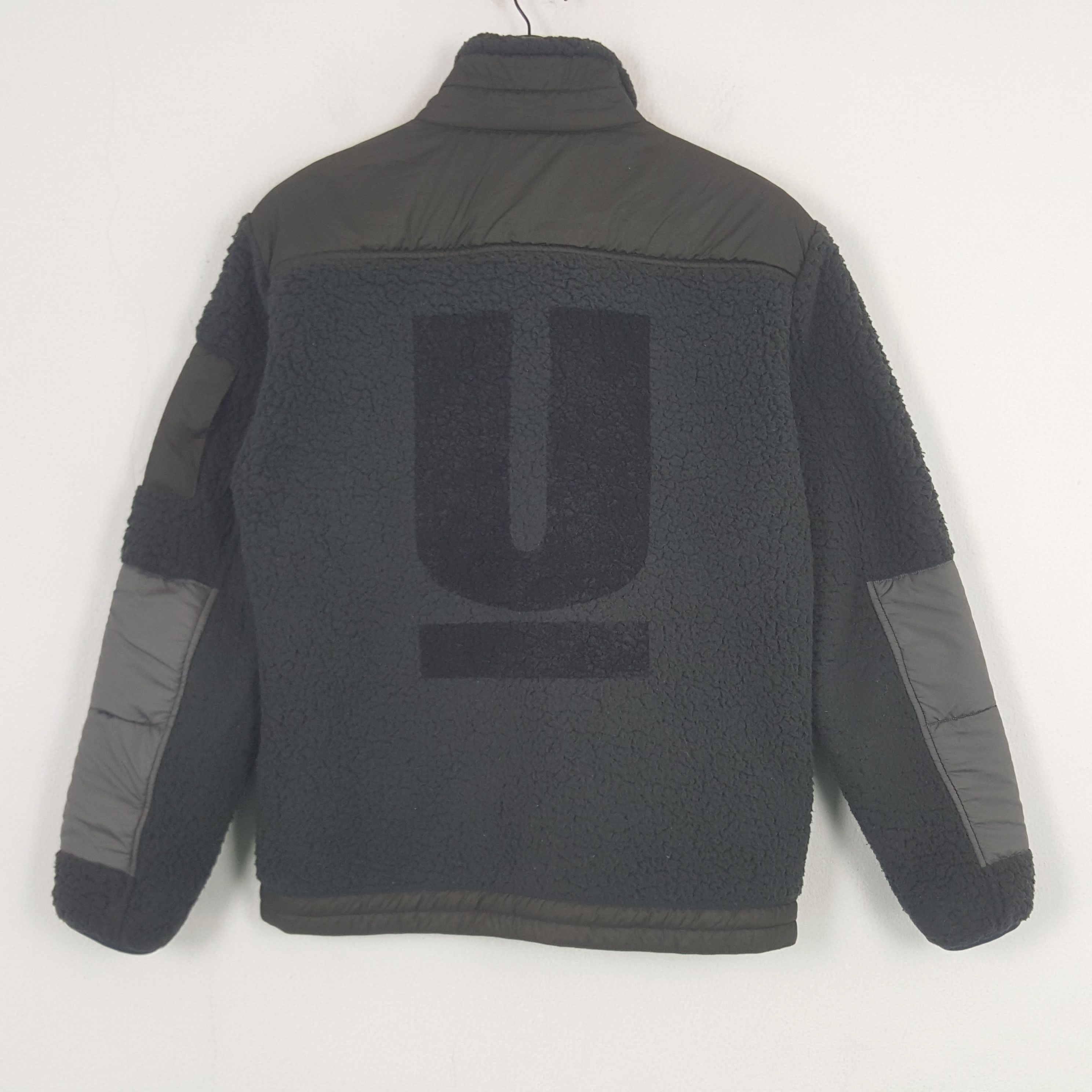 Jun Takahashi × Undercover × Uniqlo Vintage Uniqlo Undercover Custom Big U Sherpa Jacket Size US S / EU 44-46 / 1 - 1 Thumbnail