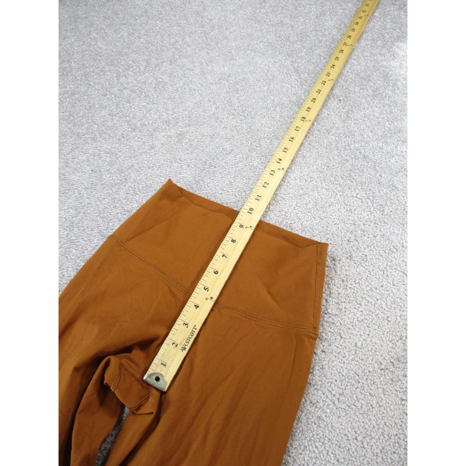 Everlane Everlane Leggings Womens XS Burnt Orange Compression Gym Activewear Athleisure Classic Sports Womens Size 26" / US 2 / IT 38 - 5 Thumbnail