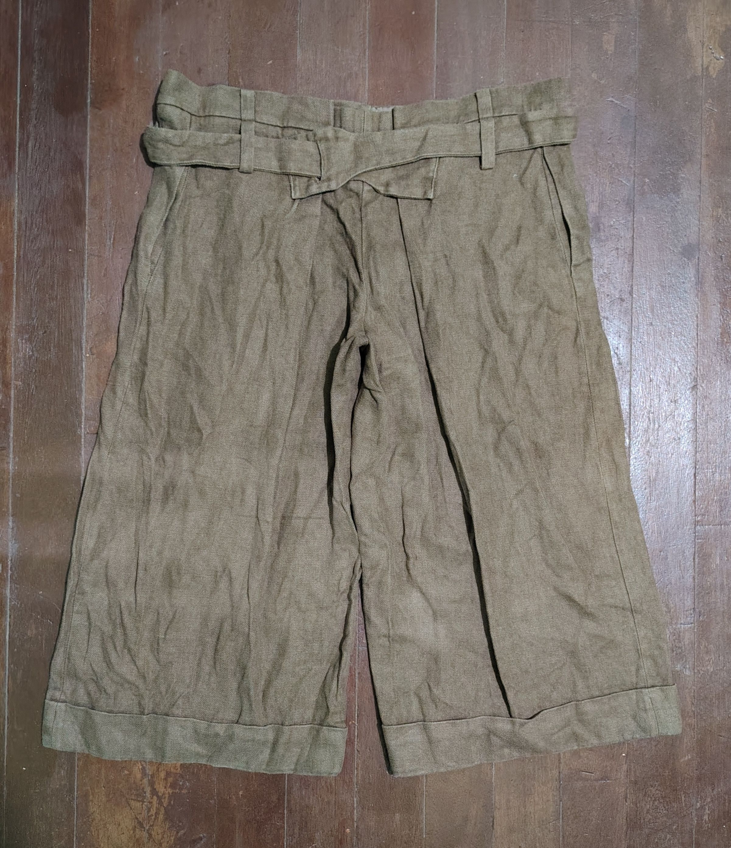 Chloe CHLOE - PHOEBE PHILO - Vintage - Wide Leg Linen Pant Size 38" / US 16 / IT 52 - 8 Thumbnail
