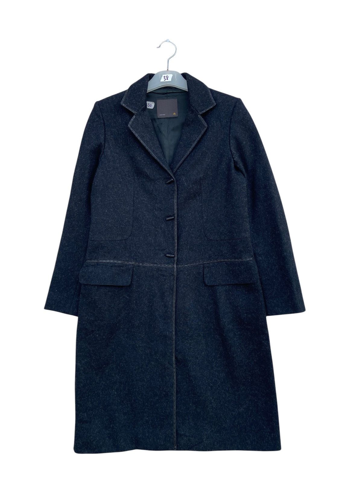 Fendi Fendi Longline Tailored Coat Size S / US 4 / IT 40 - 1 Thumbnail