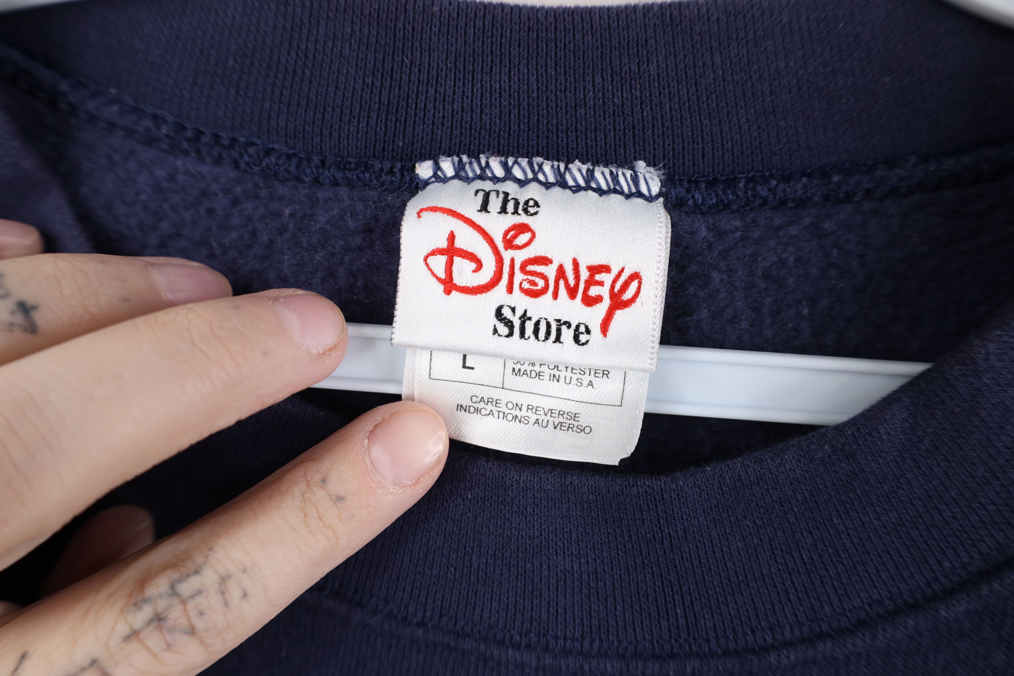 Disney Vintage 90s Disney Winnie the Pooh Eeyore Sweatshirt USA Size L / US 10 / IT 46 - 8 Thumbnail