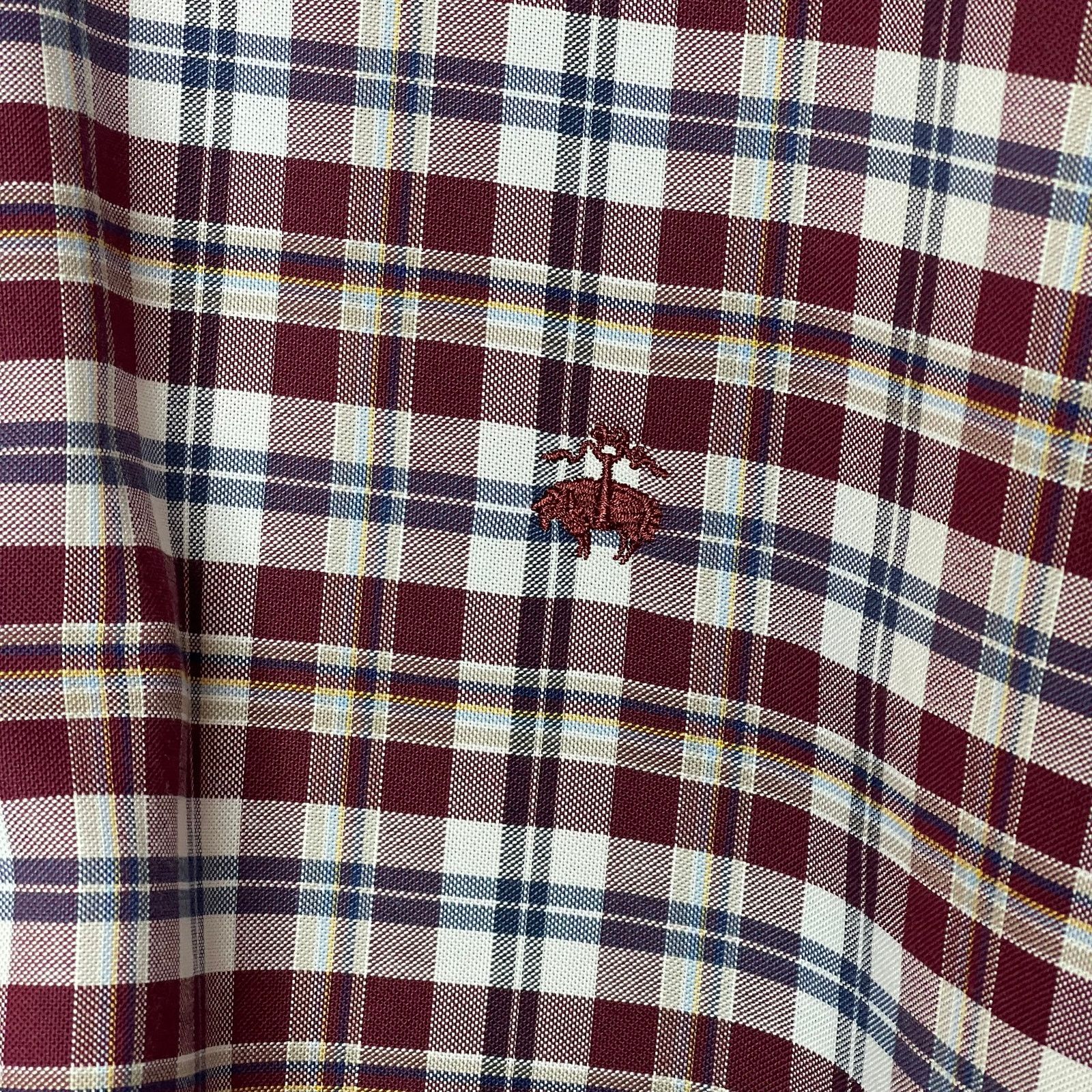 Brooks Brothers Brooks Brothers Red Plaid Collared Oxford Shirt, XXL Size US XXL / EU 58 / 5 - 4 Thumbnail