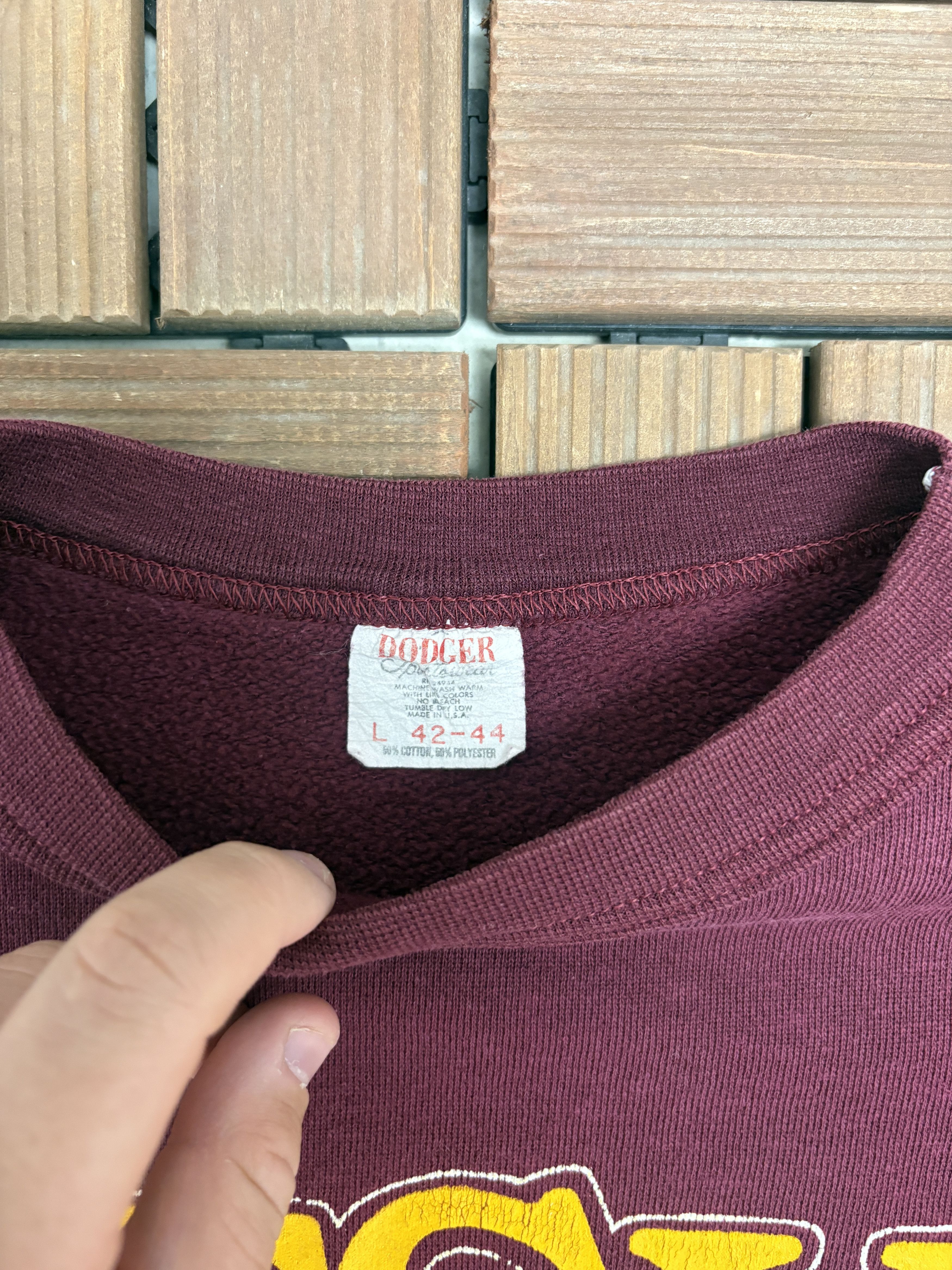 Vintage Florida State Seminoles Vintage Red Crewneck Sweater Size US L / EU 52-54 / 3 - 5 Thumbnail