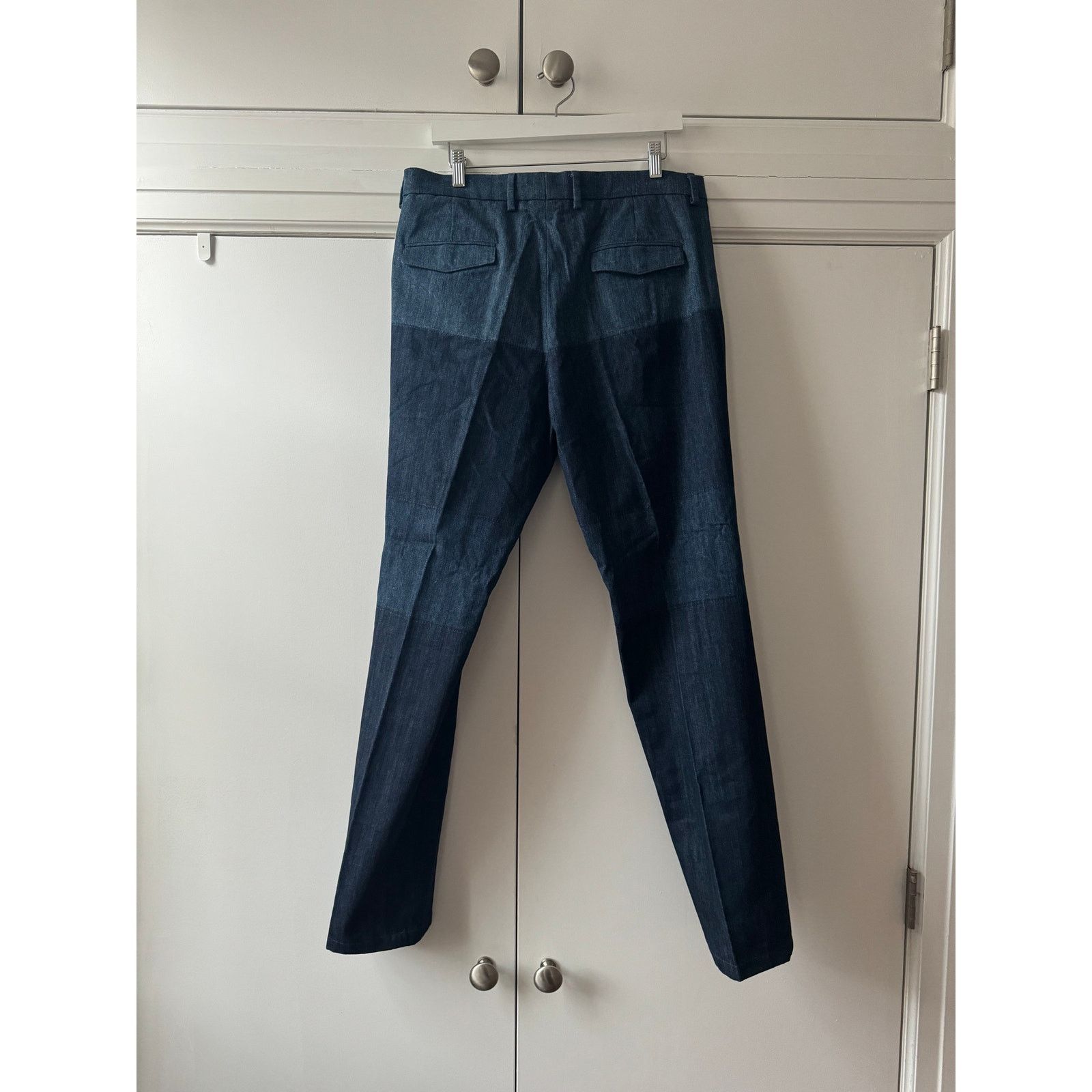 Valentino Valentino Color Block Chambray Trousers Size US 34 / EU 50 - 5 Thumbnail