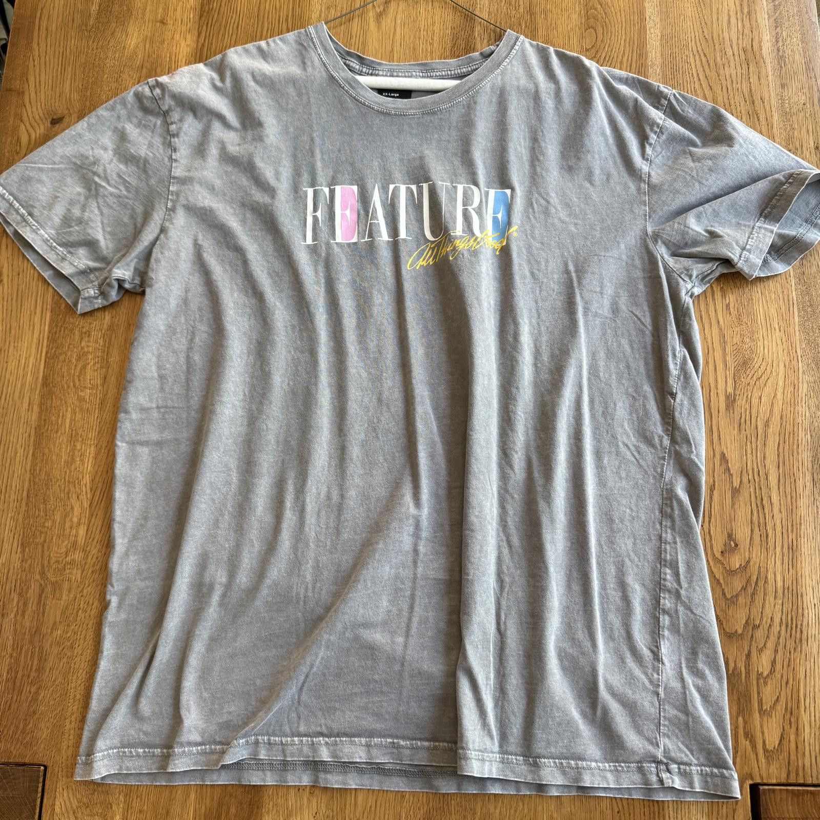 Feature Feature Las Vegas Grey Short Sleeve T-Shirt Vintage Size XXL Size US XXL / EU 58 / 5 - 1 Thumbnail