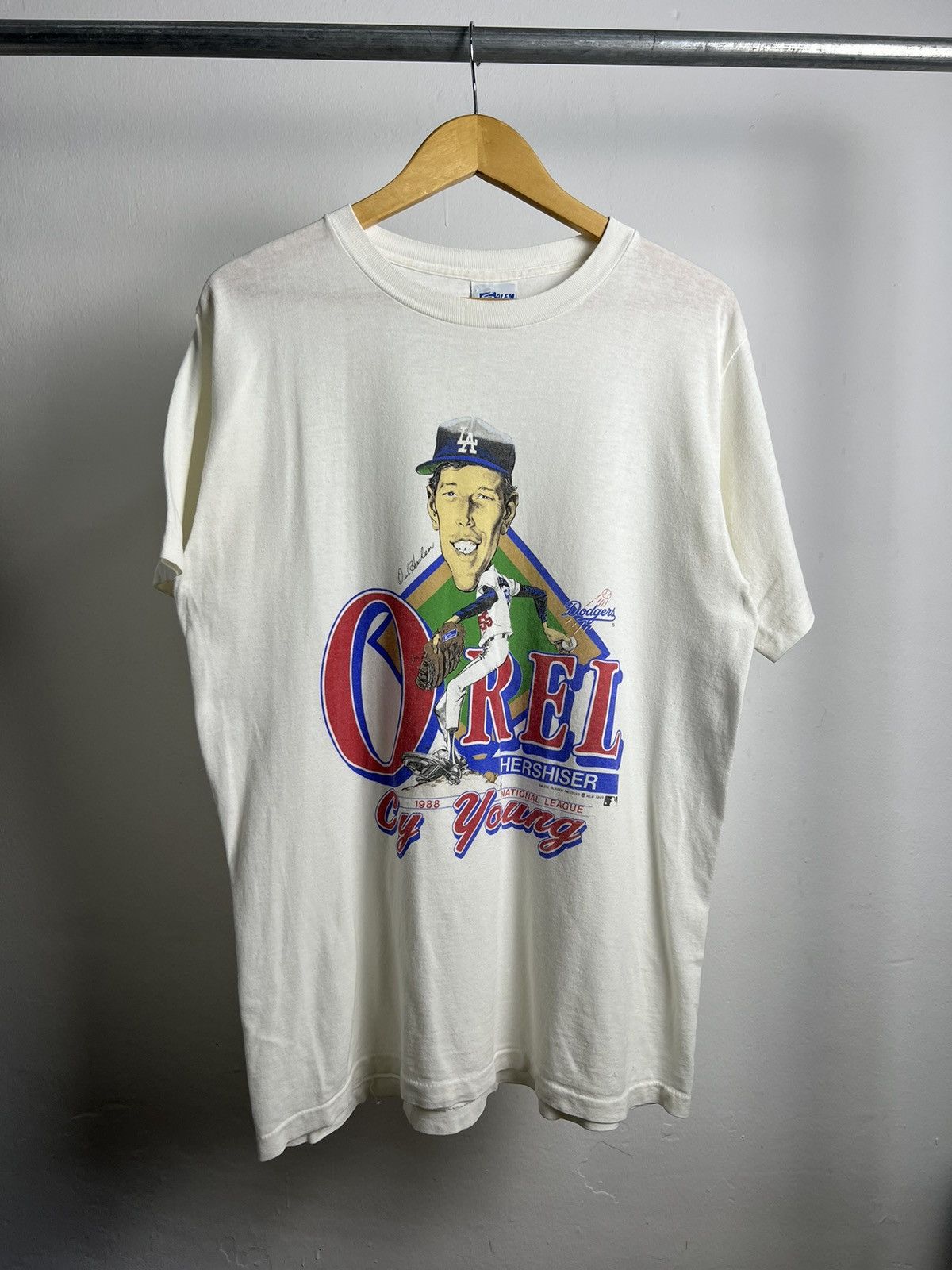 MLB × Vintage Vintage 1989 L.A Dodgers MLB "Orel Hershiser" Size US L / EU 52-54 / 3 - 1 Thumbnail
