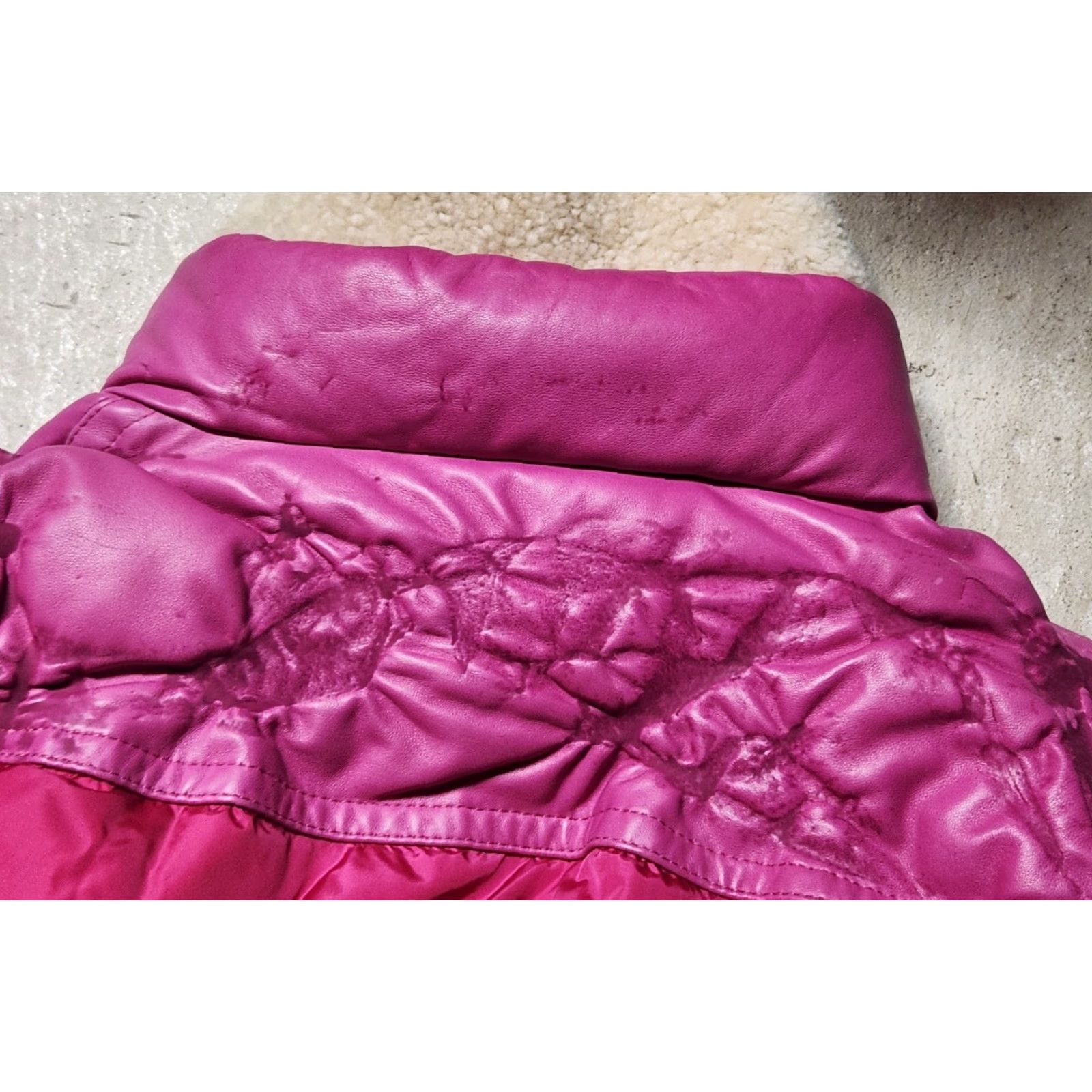 Coach Coach Women Legacy Puffer Jacket Coat Full Zip Down Pink Hip Fuchsia Shearling Fur Trim Down Insulation Regular L Women Size L / US 10 / IT 46 - 3 Thumbnail