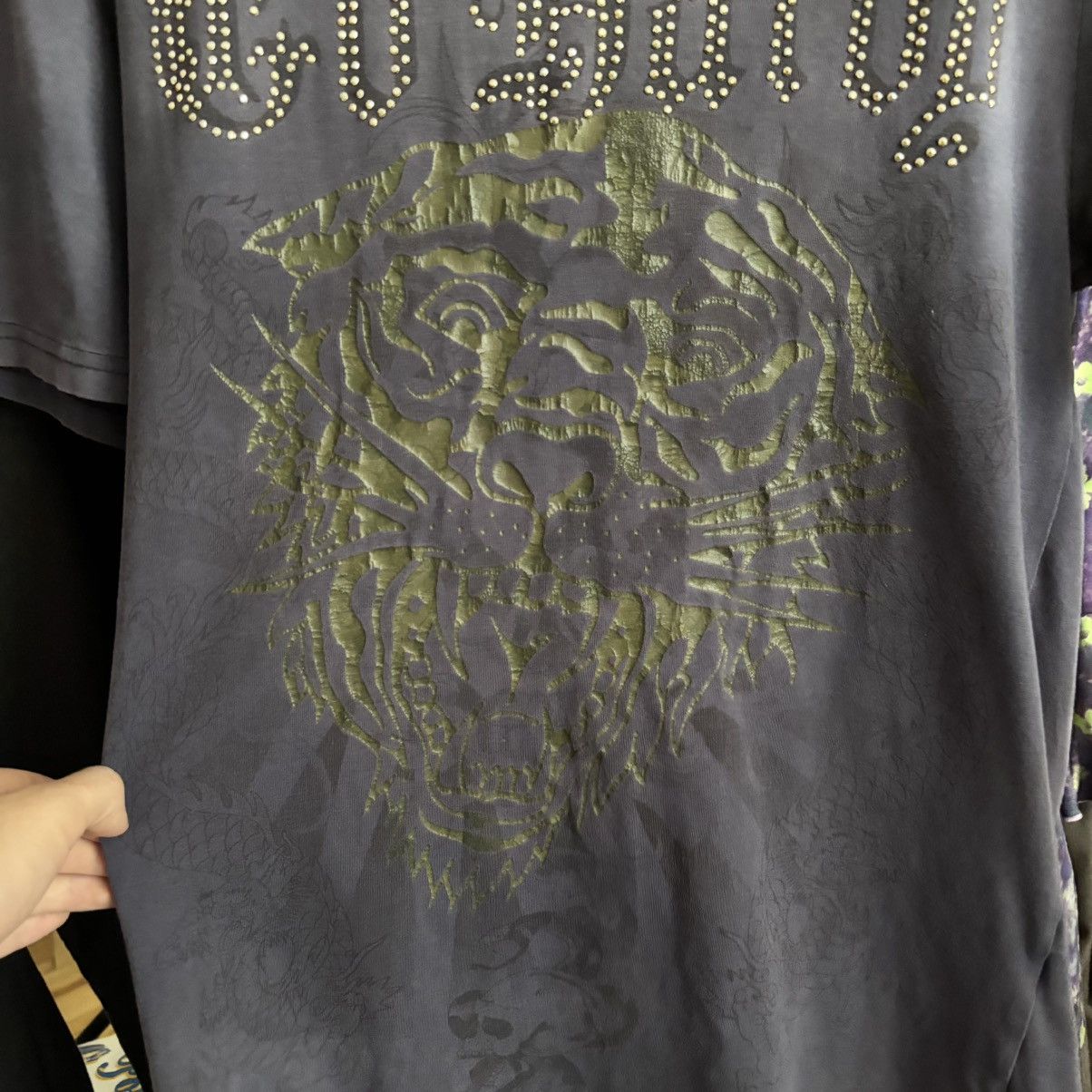 Ed Hardy Vintage Y2K Ed Hardy Rhinestones Swag Back Print T-Shit Size US L / EU 52-54 / 3 - 5 Thumbnail