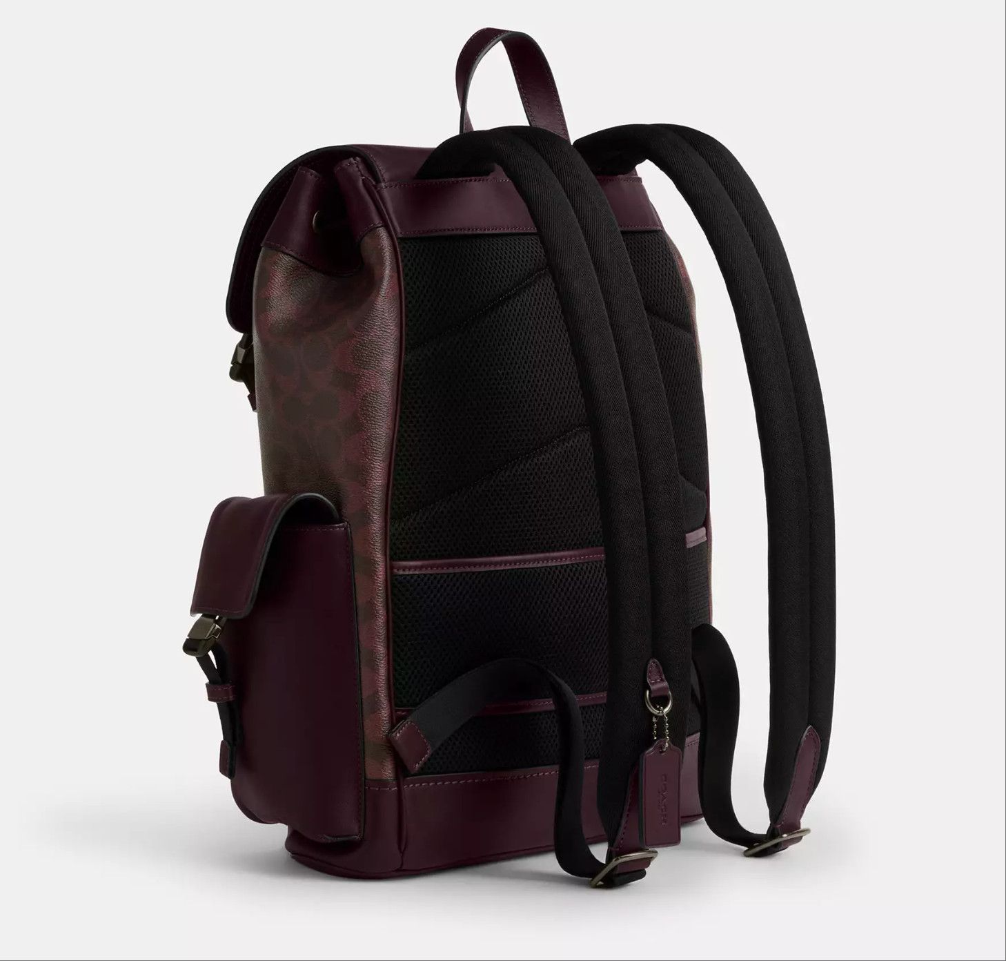 Coach MEN'S Clark Backpack In Signature Canvas CCF90 Size ONE SIZE - 11 Thumbnail