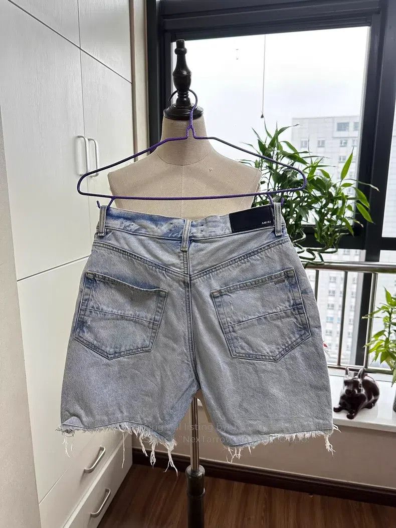 Amiri Amiri Denim Shorts Size US 29 - 2 Thumbnail
