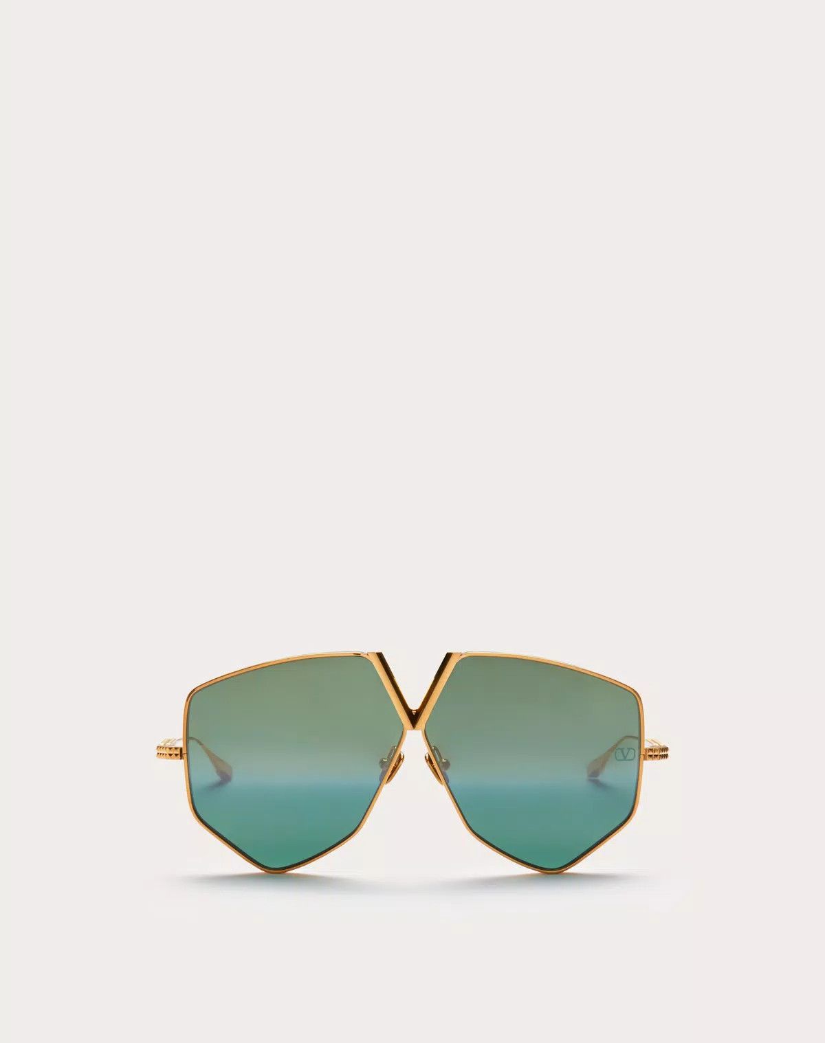 Valentino oc11z0725 Size:64/V-Hexagon Oversized Titanium in Golden Size ONE SIZE - 1 Thumbnail