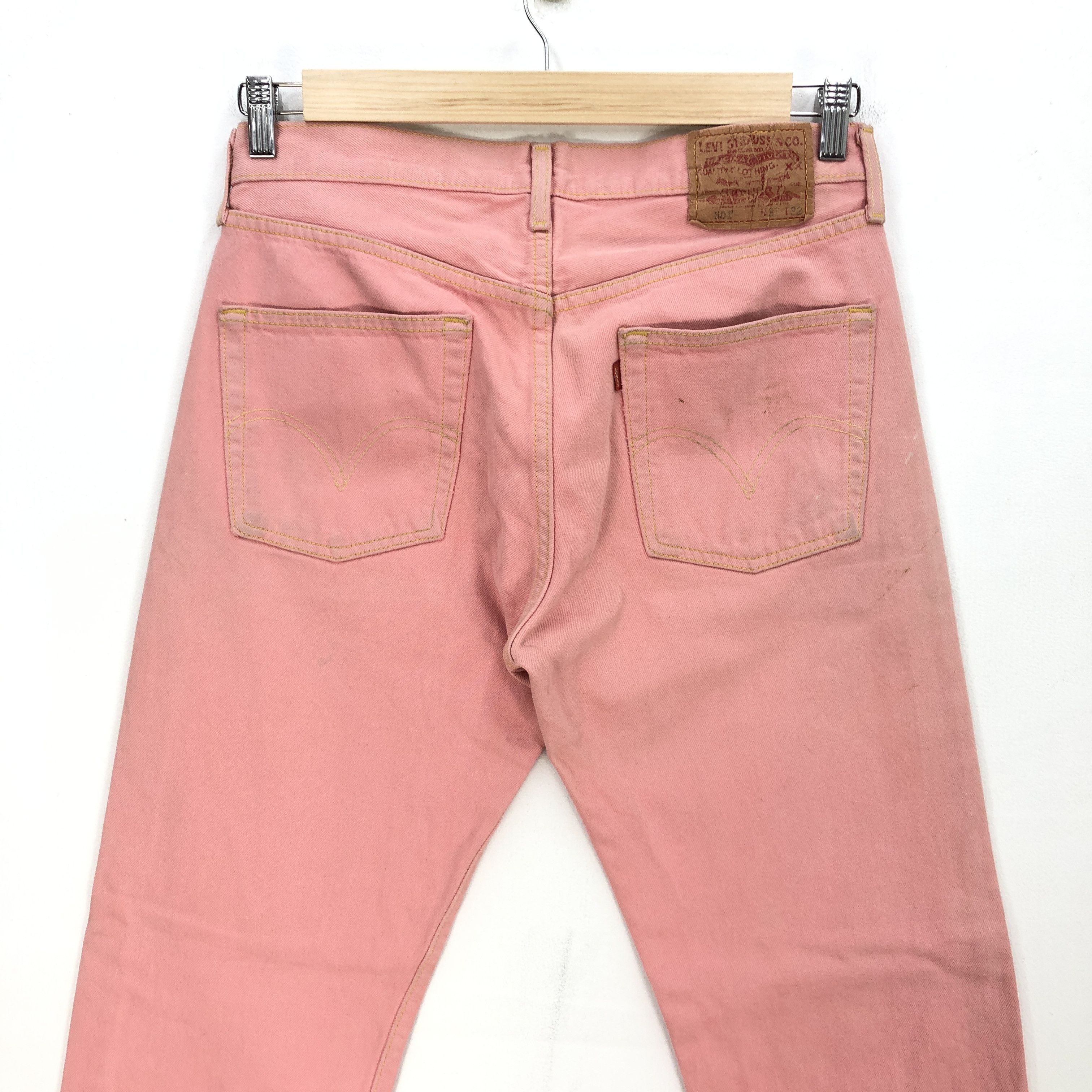 Levi's Vintage Levis Jeans Pink Levi's 501 Denim Dirty Levis Pants Size US 32 / EU 48 - 3 Thumbnail