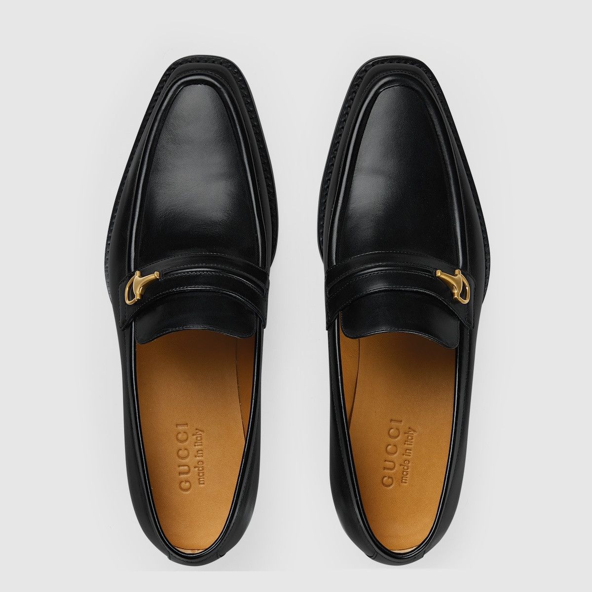 Gucci o1s1wg110125 Horsebit Loafers in Black Size US 12 / EU 45 - 5 Thumbnail