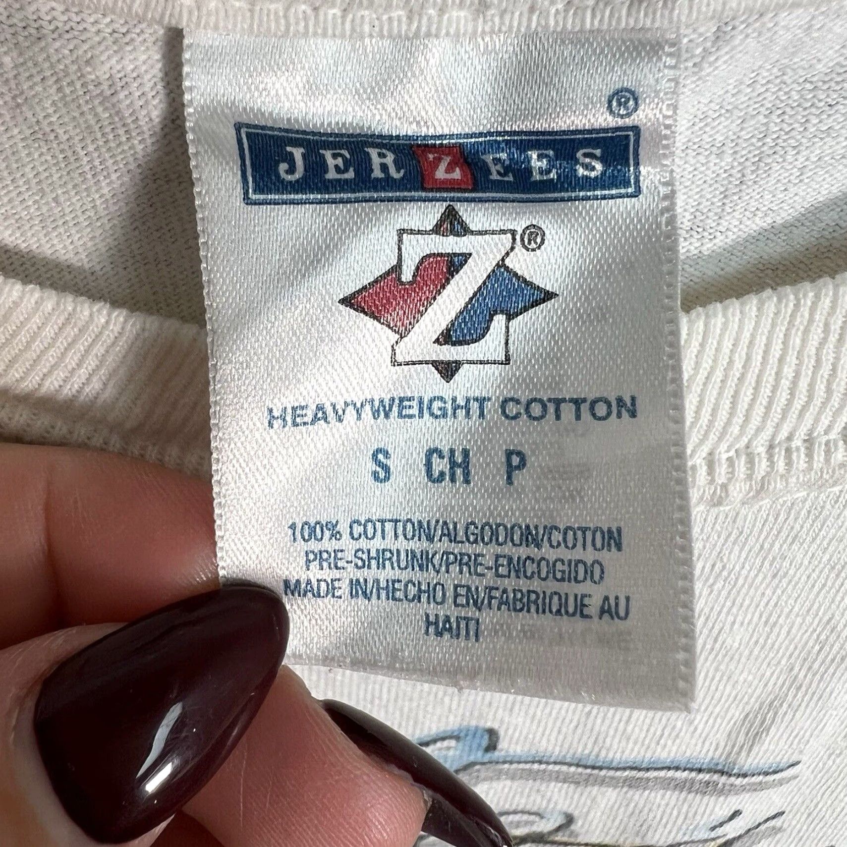 Jerzees VINTAGE RARE! T Swift Tim McGraw Album T Shirt Adult Small White Mens Shirt 2000s | Cotton Graphic Tee Size US S / EU 44-46 / 1 - 6 Thumbnail