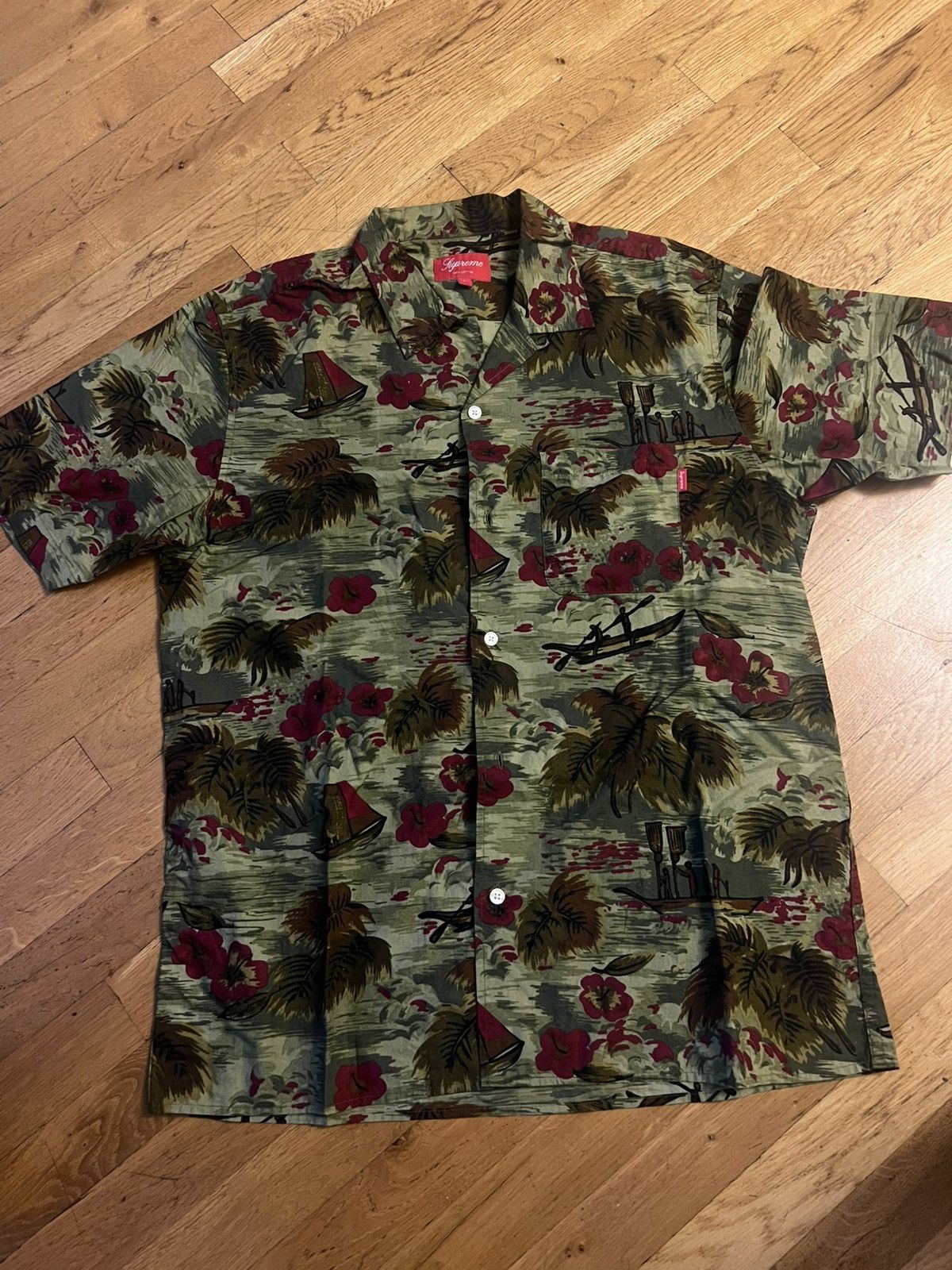 Supreme Supreme Hawaiian Shirt 2012 Size US L / EU 52-54 / 3 - 1 Thumbnail