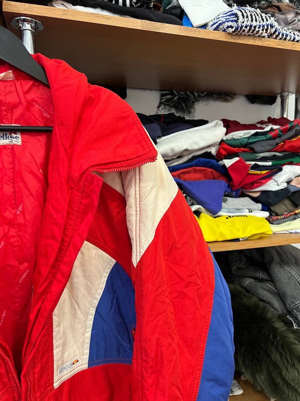 Ellesse Vintage Ellesse Cropped 80s Multicolour Rare Jacket Size US M / EU 48-50 / 2 - 3 Thumbnail