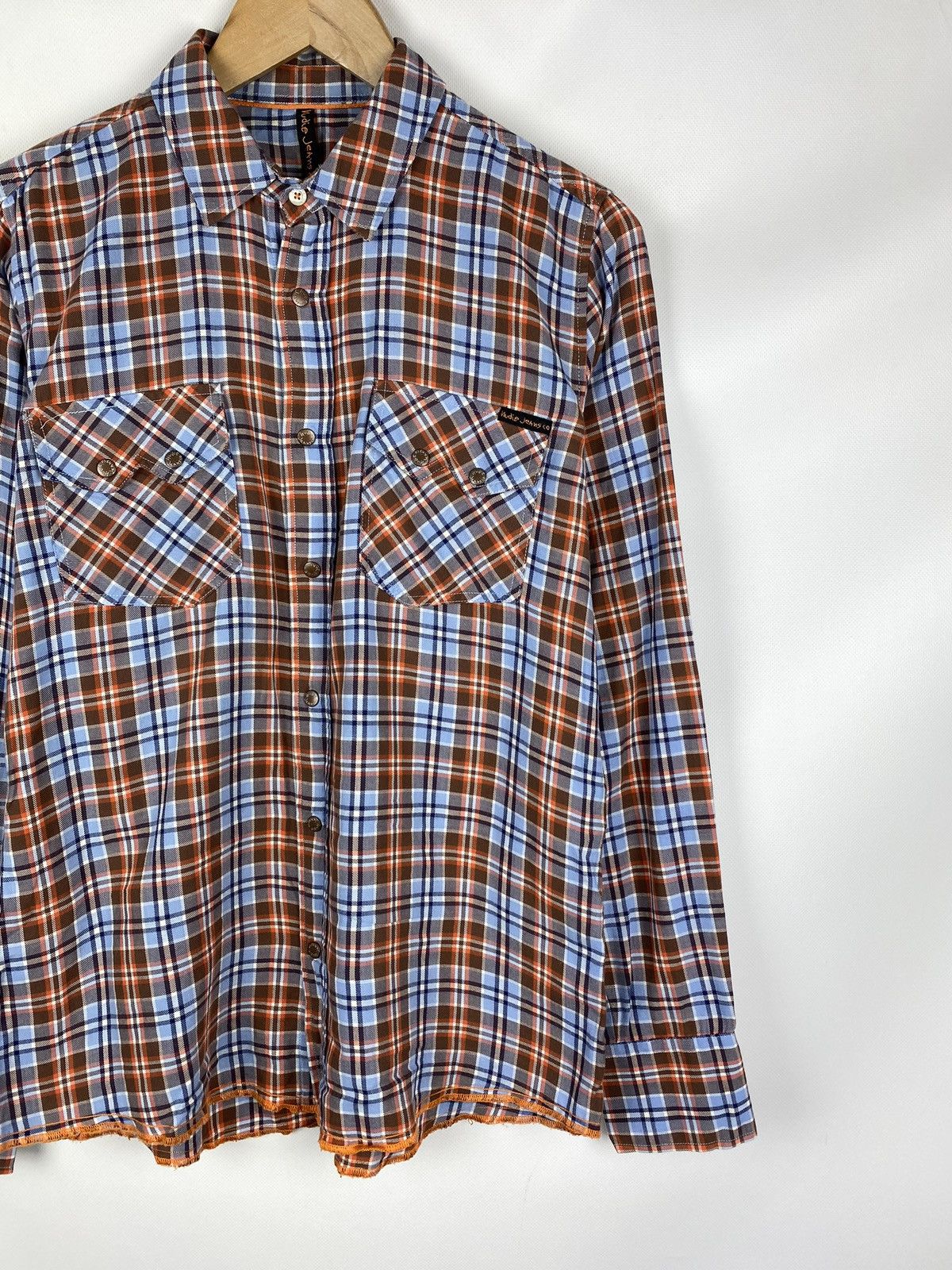 Nudie Jeans Nudie Jeans Co men’s long sleeve plaid button up shirt Size US M / EU 48-50 / 2 - 3 Thumbnail